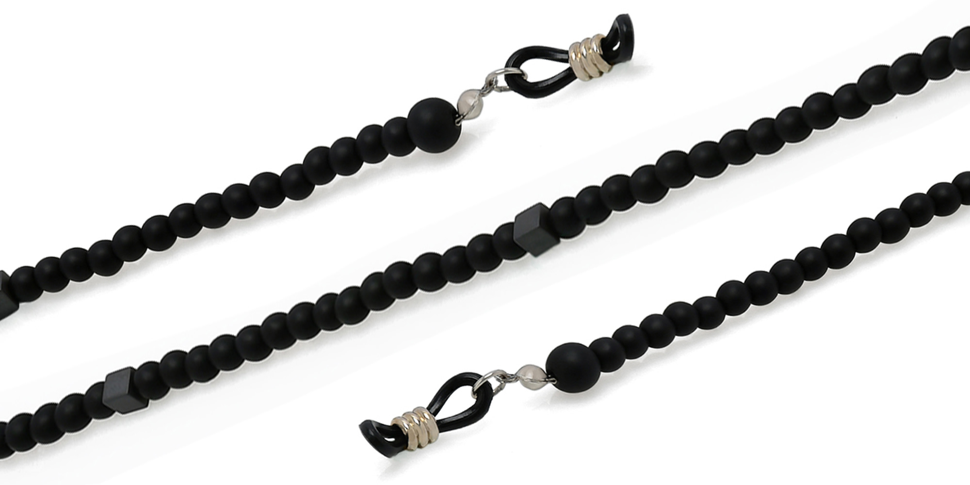 سلسلة نظارات بأحجار الأونيكس والهيماتيت من ذا ريتشي ديستريكت - صورة المنتج 2