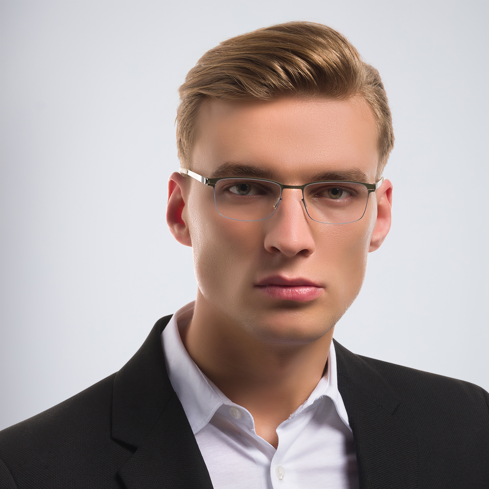 MYKITA Square Eyeglasses in Black – Product Photo 6