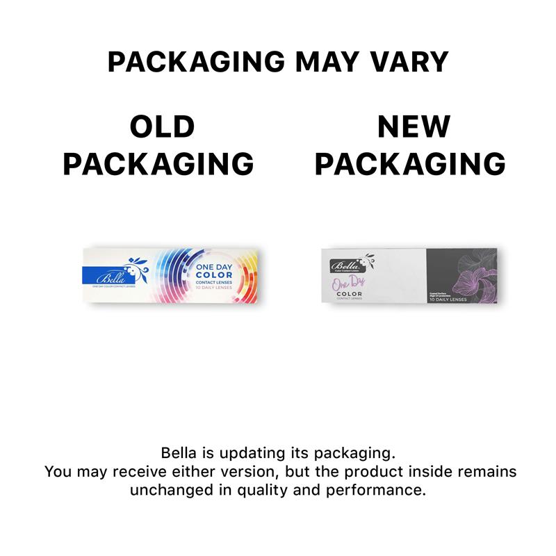 Shop Bella One-Day Color Contact Lenses - Ocean Blue online.