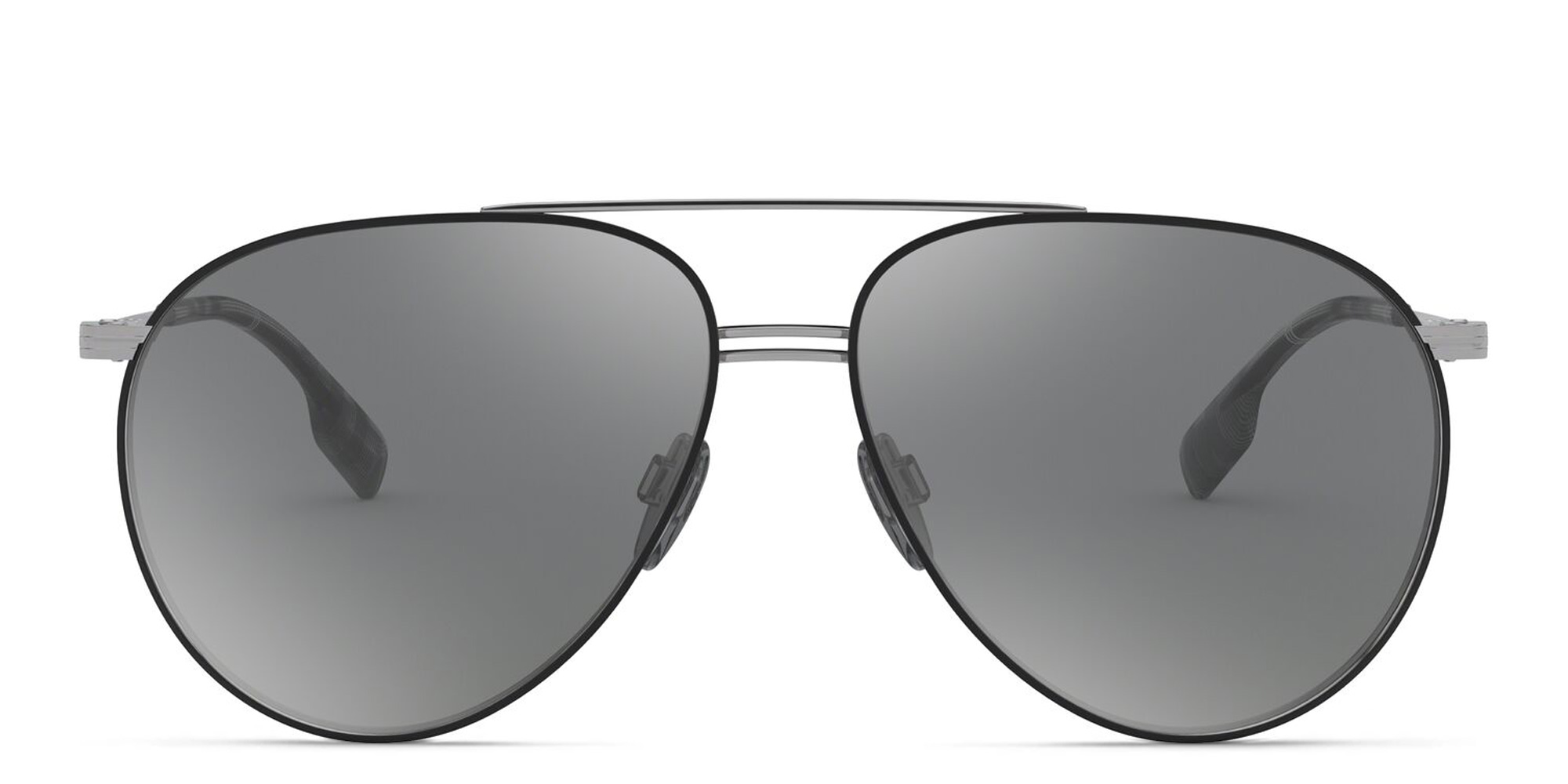 BURBERRY Aviator Sunglasses in Black – Product Photo 1