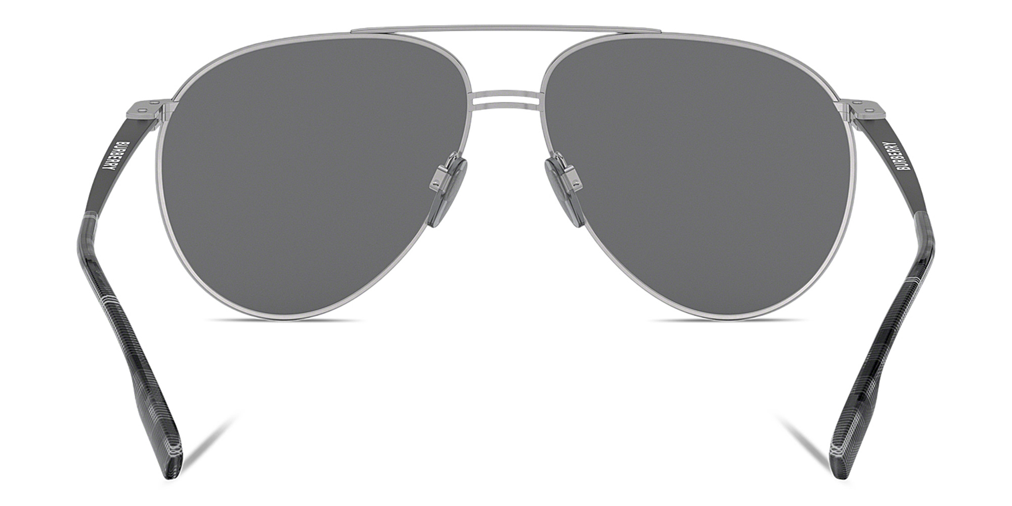 BURBERRY Aviator Sunglasses in Black – Product Photo 4