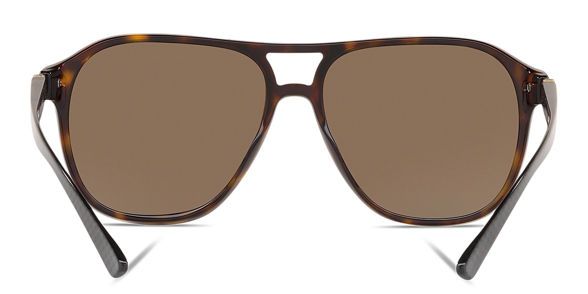 BVLGARI Pilot Sunglasses in Dark Havana – Product Photo 4