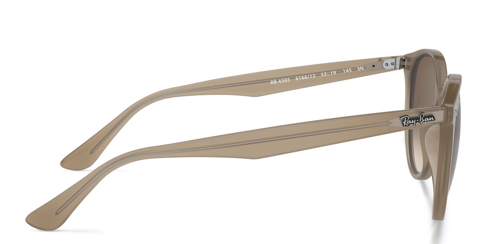 Ray-Ban Unisex Round Sunglasses in Beige – Product Photo 3