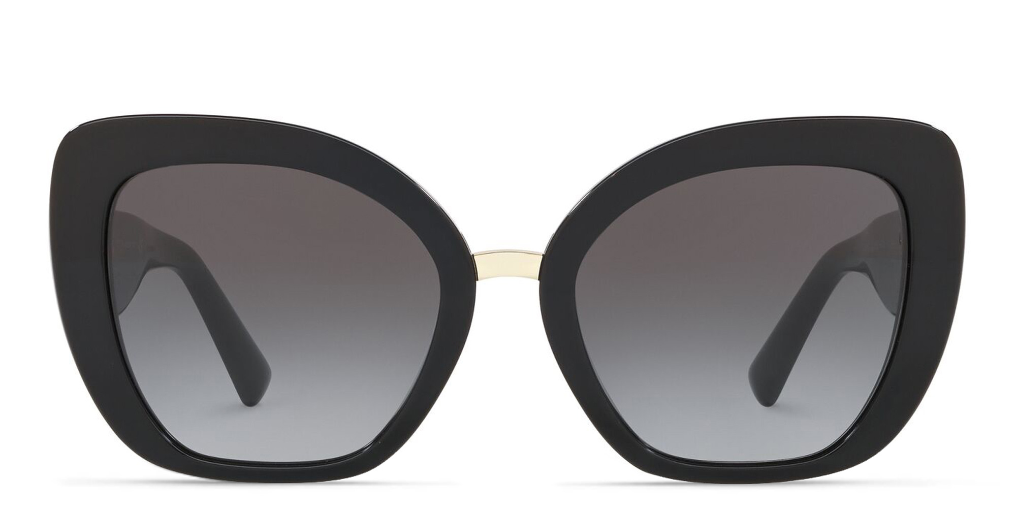 VALENTINO Cat Eye Sunglasses in Black – Product Photo 1