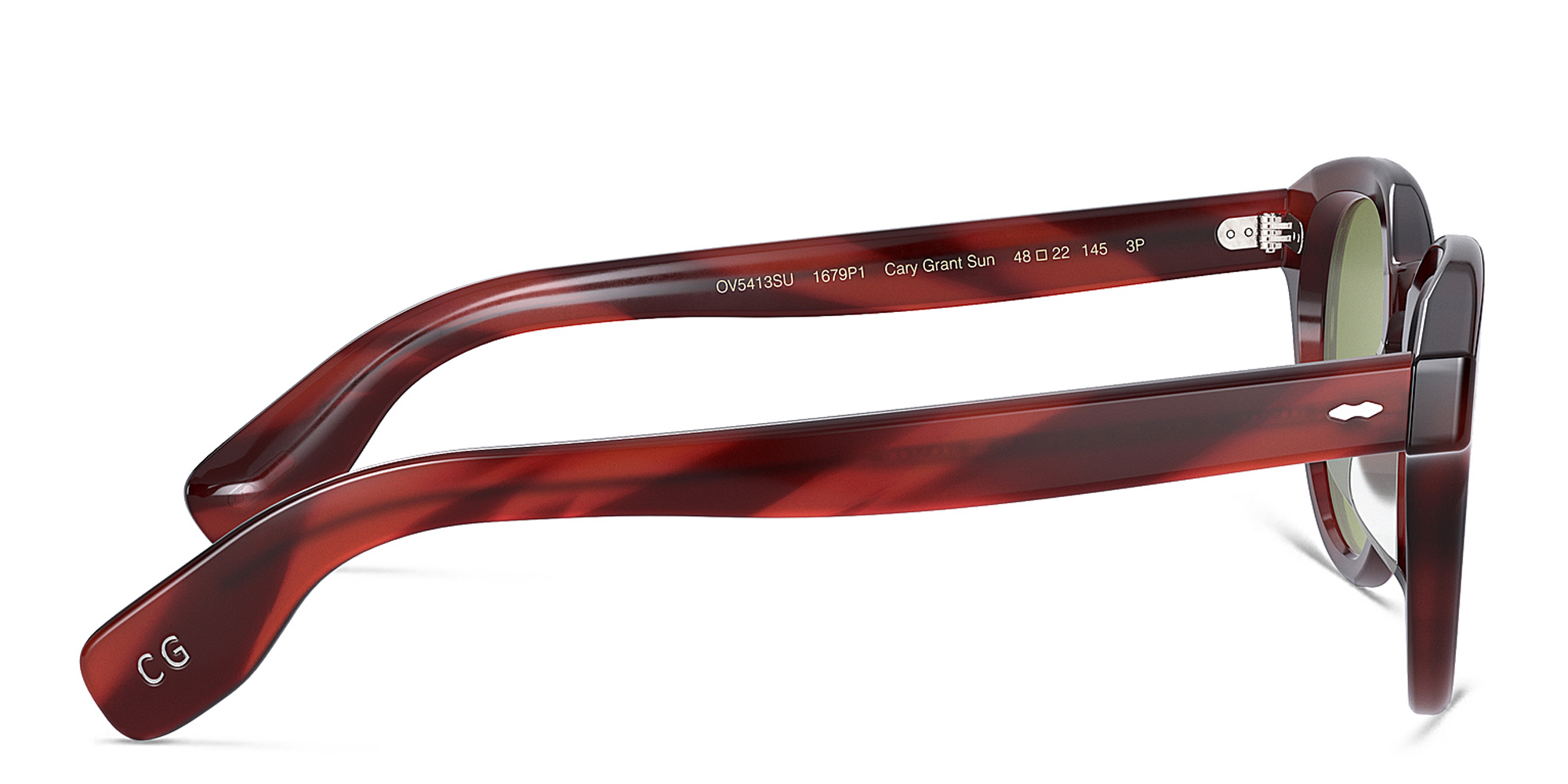 Shop OLIVER PEOPLES Cary Grant Unisex Round Sunglasses in Tortoise online.