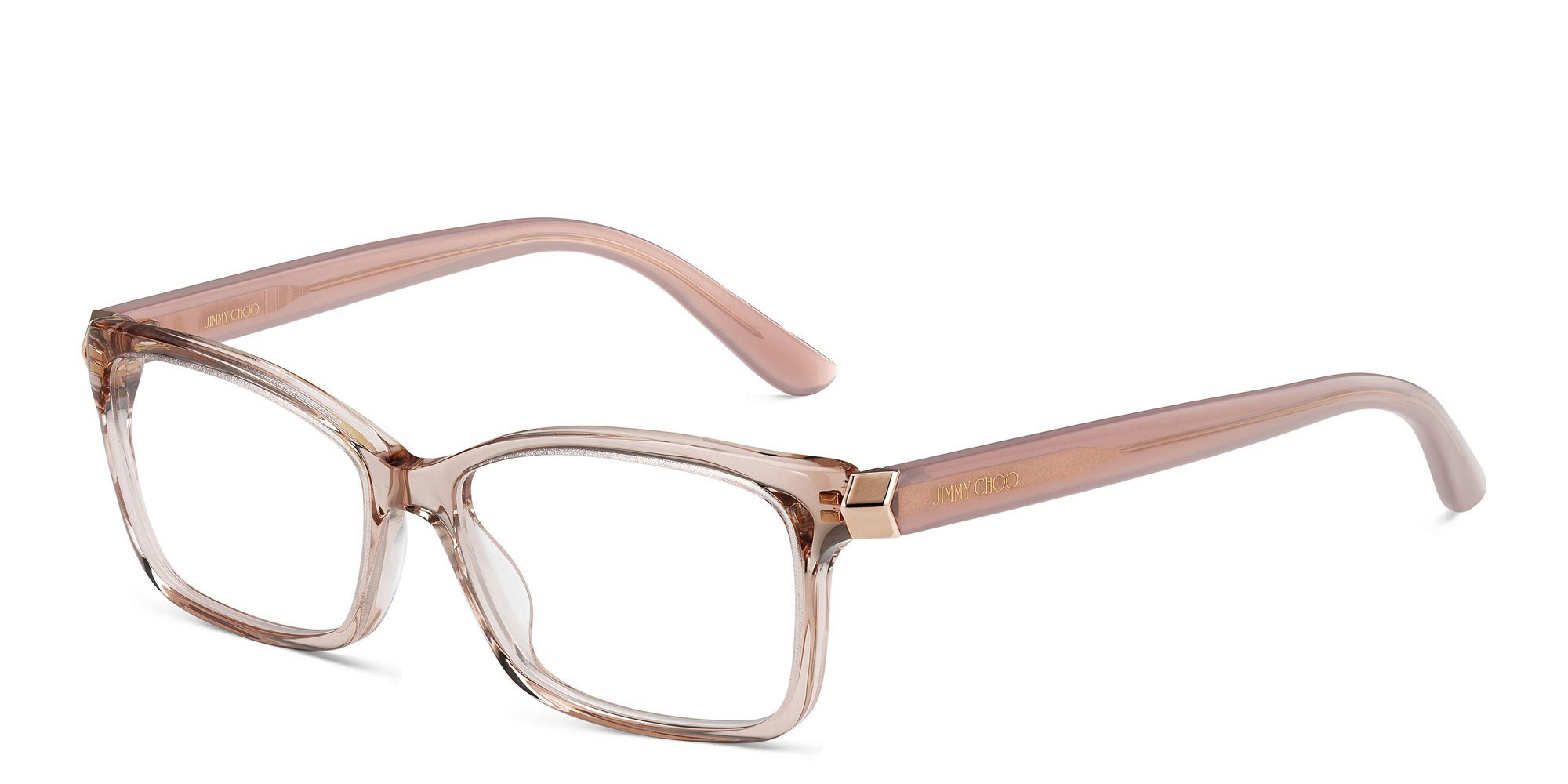 JIMMY CHOO Rectangle Eyeglasses in Clear – Product Photo 2