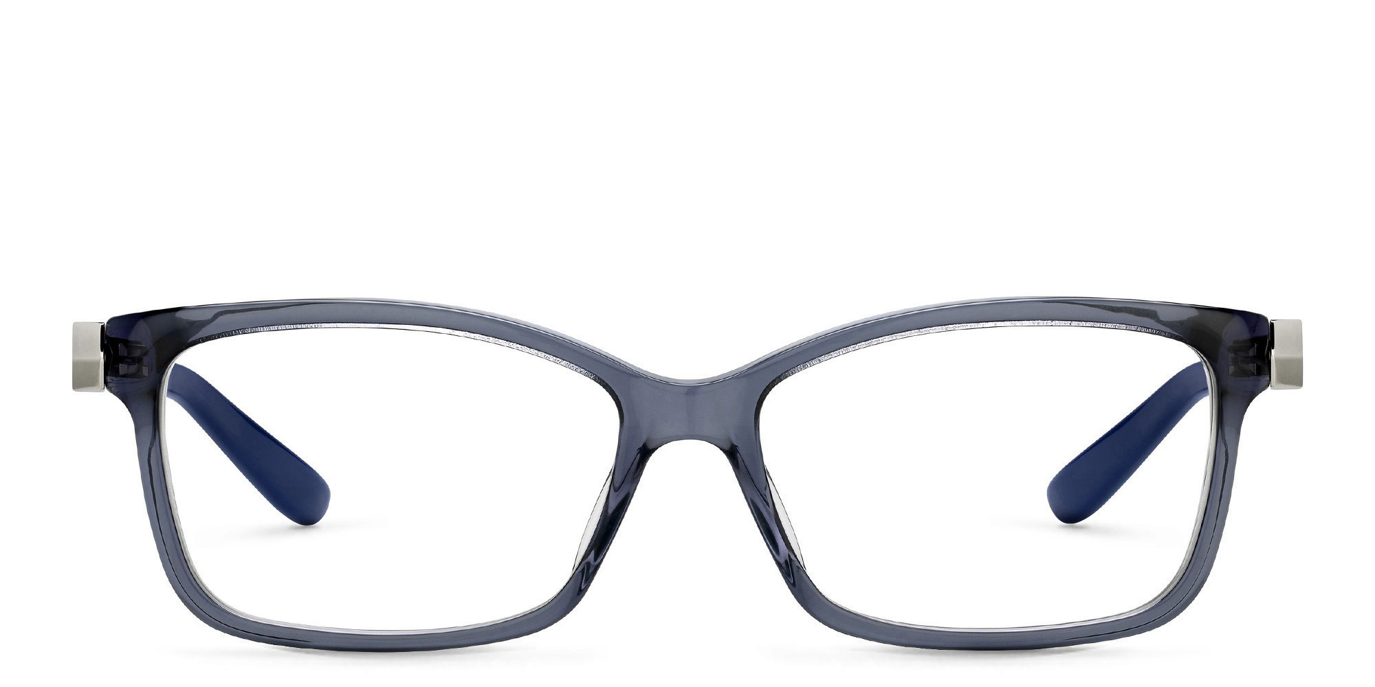 JIMMY CHOO Rectangle Eyeglasses in Blue – Product Photo 1