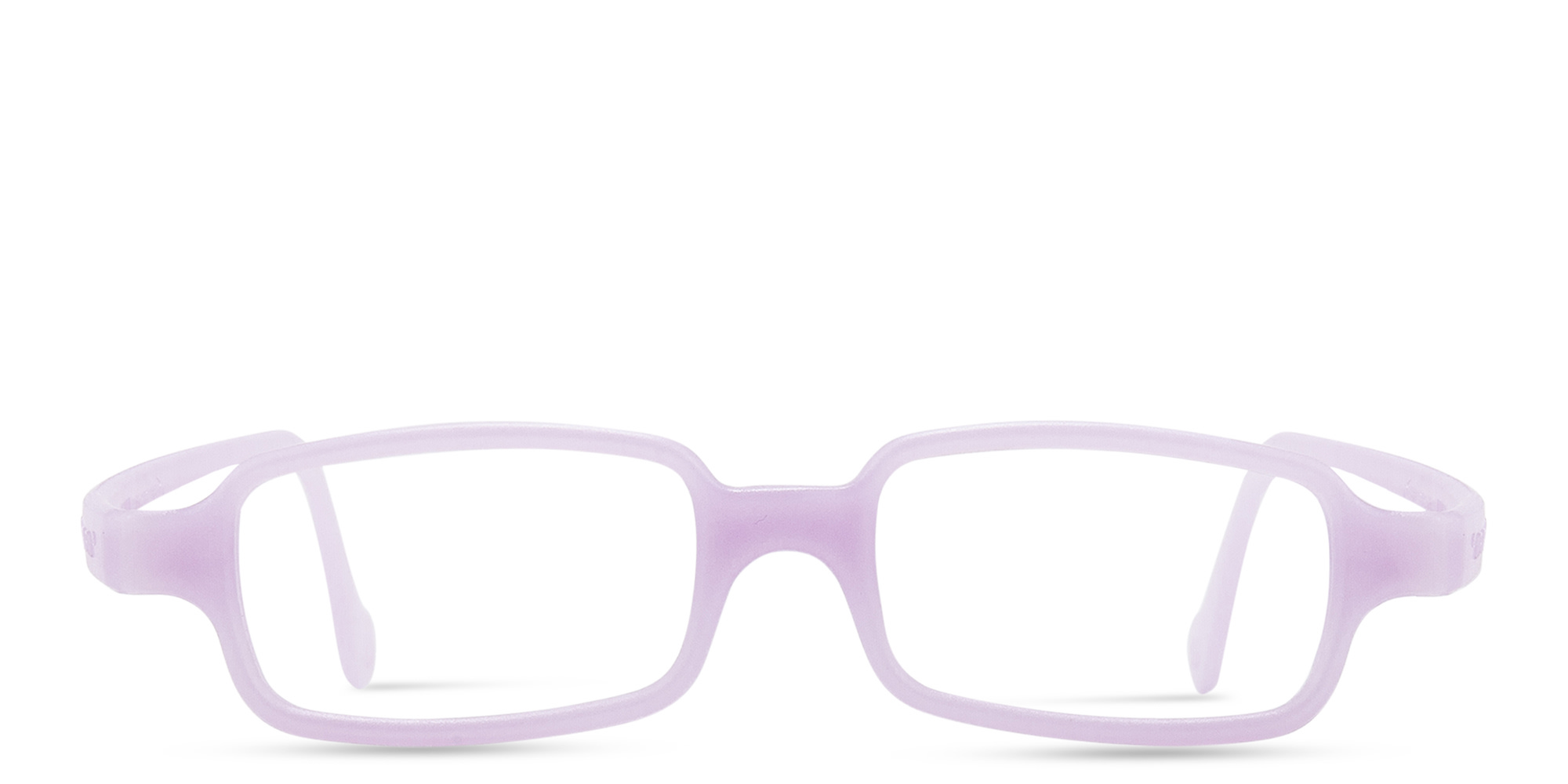 Shop Mira Flex Kids Rectangle Eyeglasses in Baby Pink online.