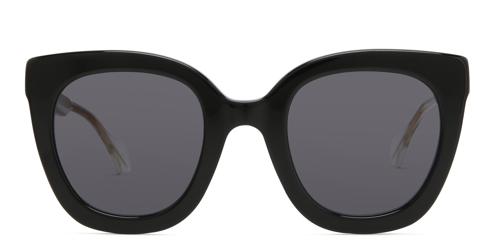 GUCCI Rectangle Sunglasses in Black – Product Photo 1