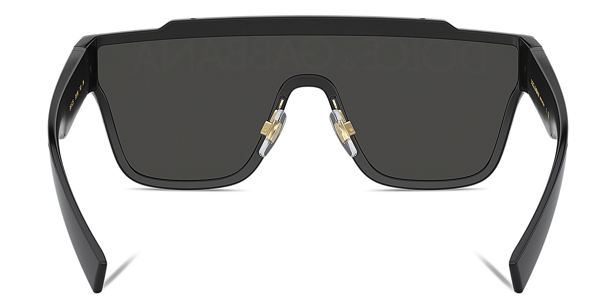 نظارة شمسية بإطار مربع من دولتشي آند غابانا بلون أسود - صورة المنتج 4