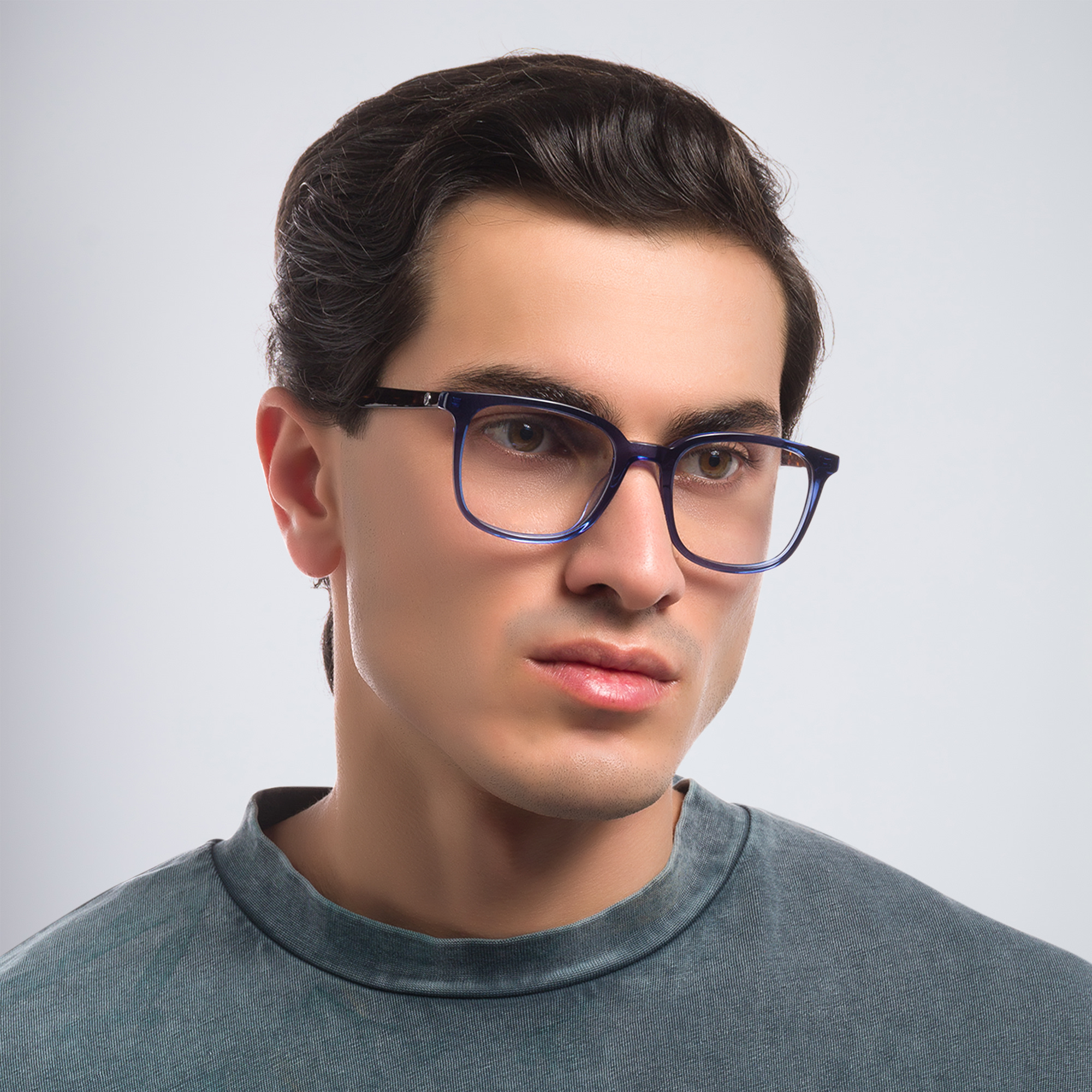 GIORGIO ARMANI Square Sunglasses in Black – Product Photo 6