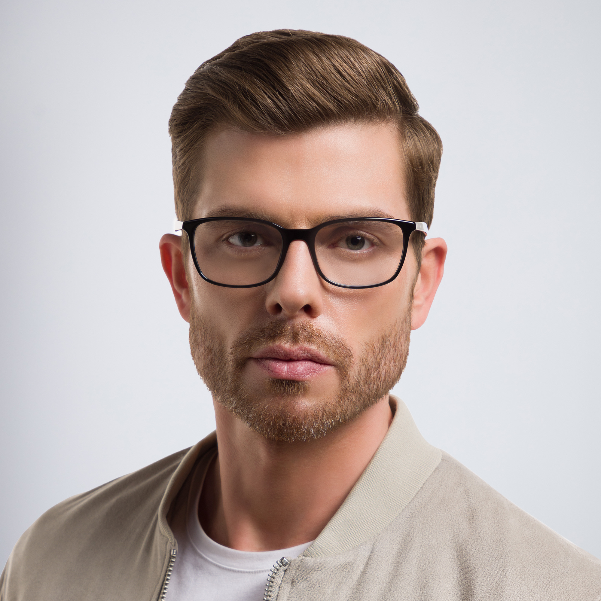 PRADA Square Eyeglasses in Black – Product Photo 6