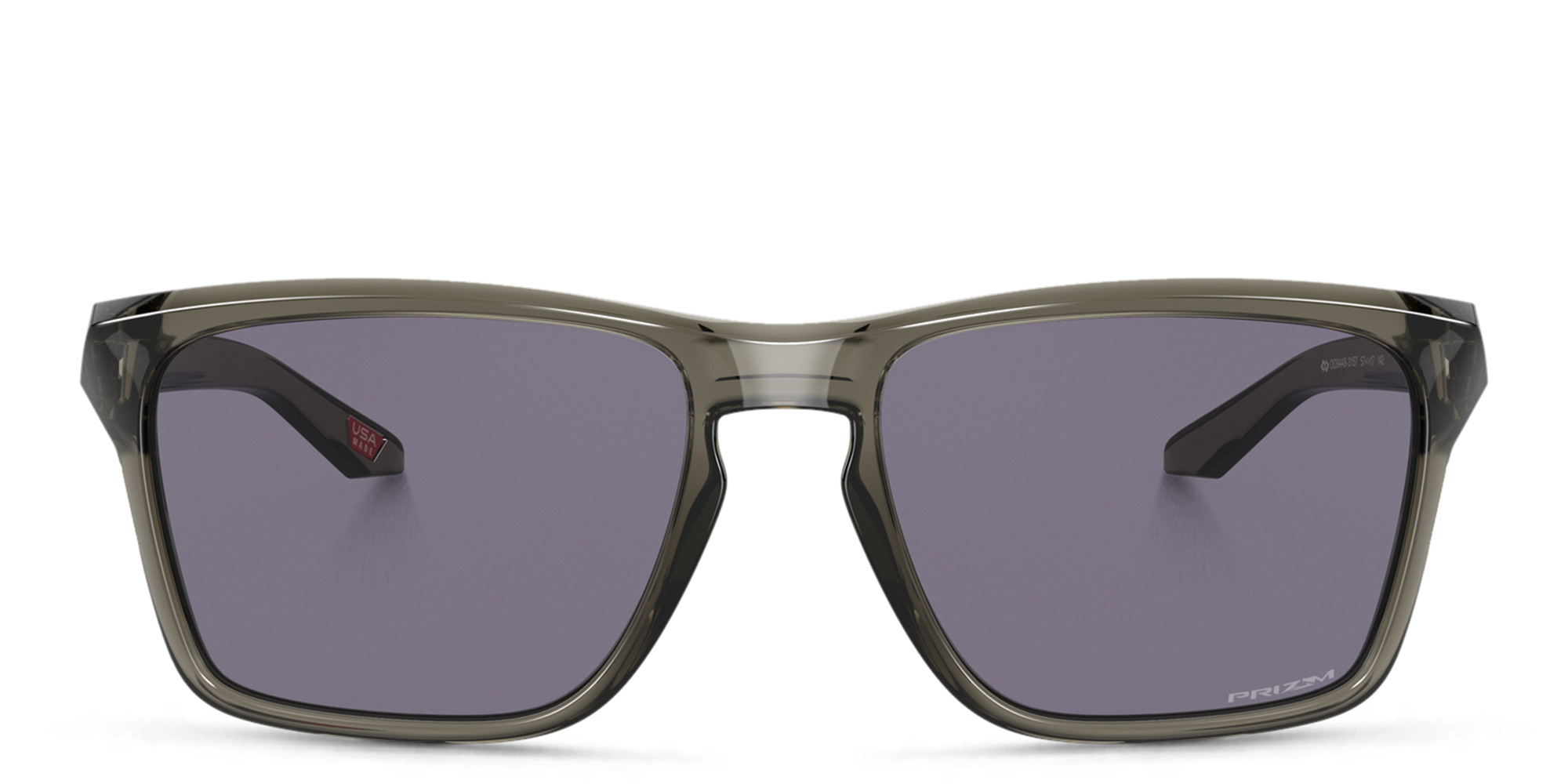 Shop Oakley Rectangle Sunglasses in Grey Smoke online.