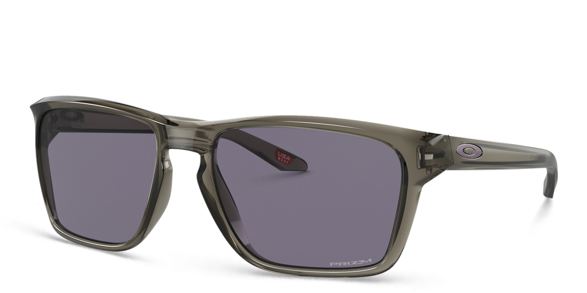 Shop Oakley Rectangle Sunglasses in Grey Smoke online.