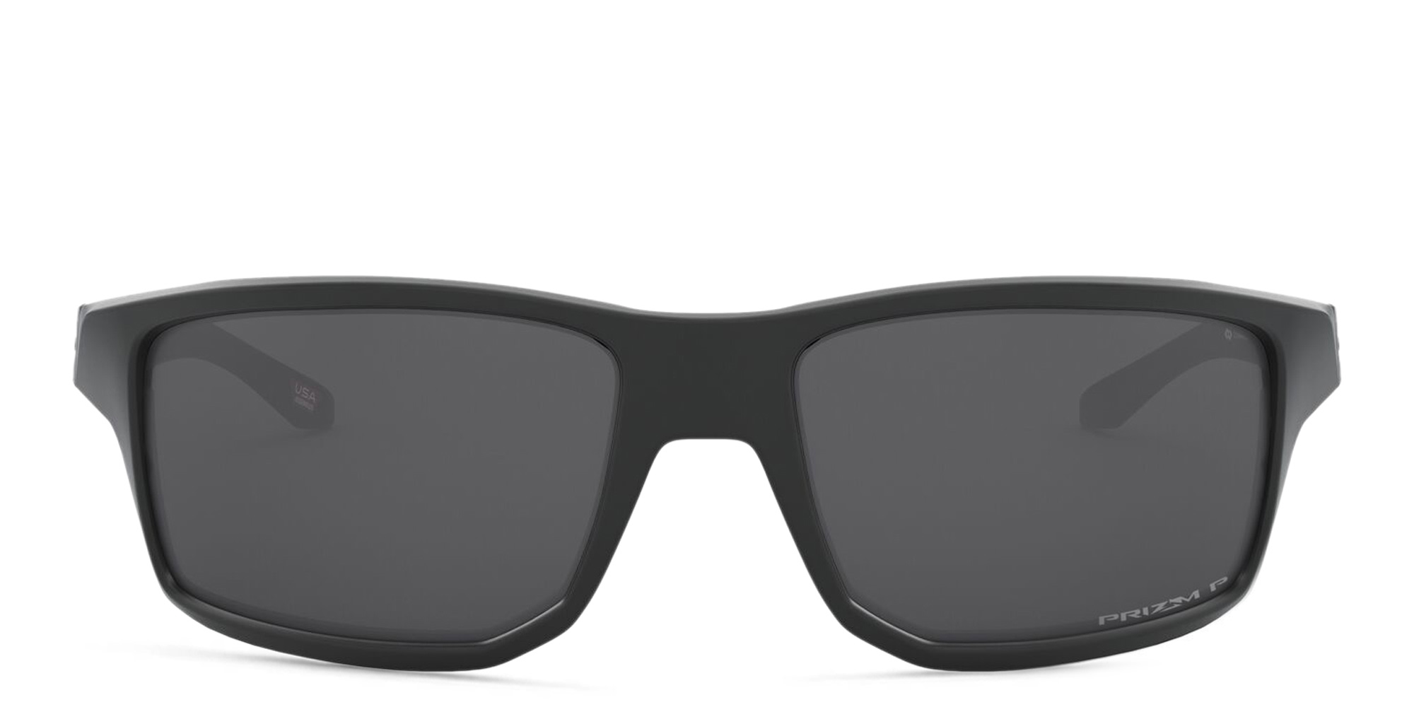 Oakley Gibston Rectangle Sunglasses in Matte Black – Product Photo 1