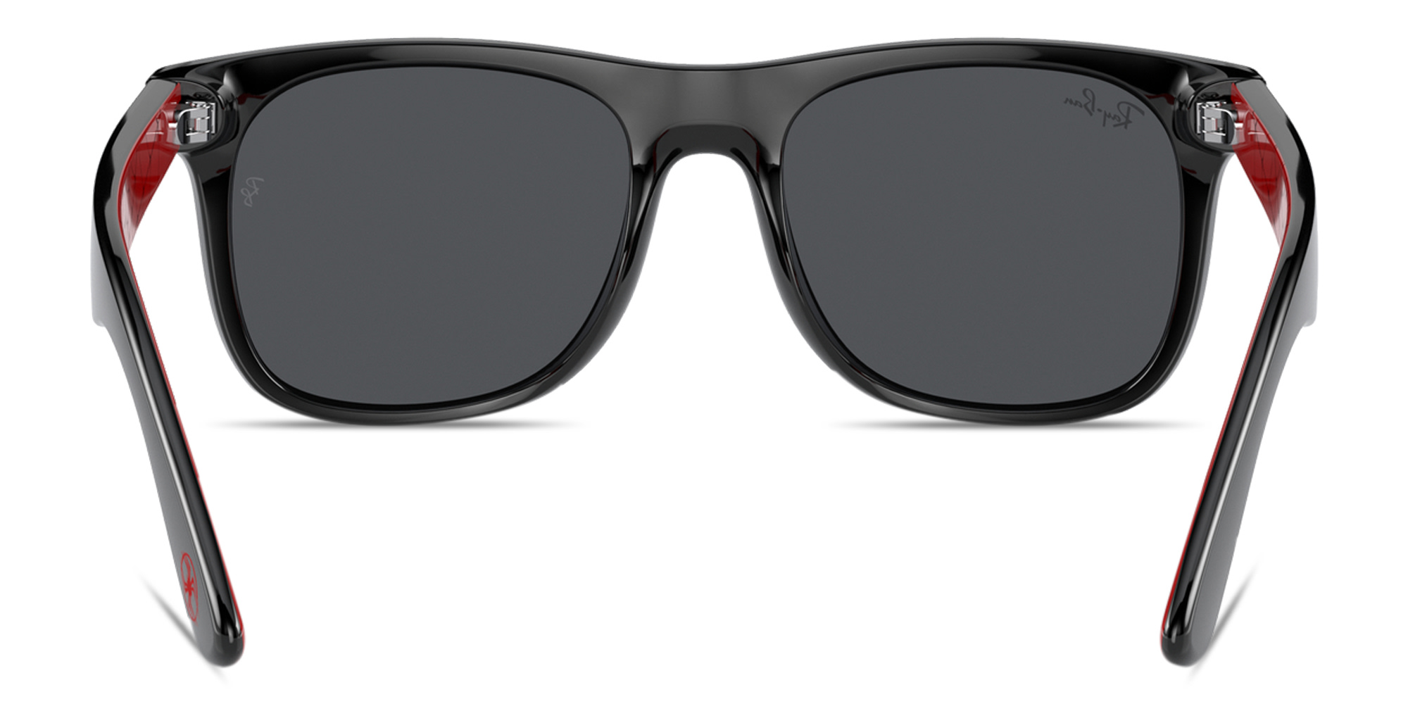 Ray-Ban Junior Marvel Justin Kids Square Sunglasses in Black – Product Photo 4