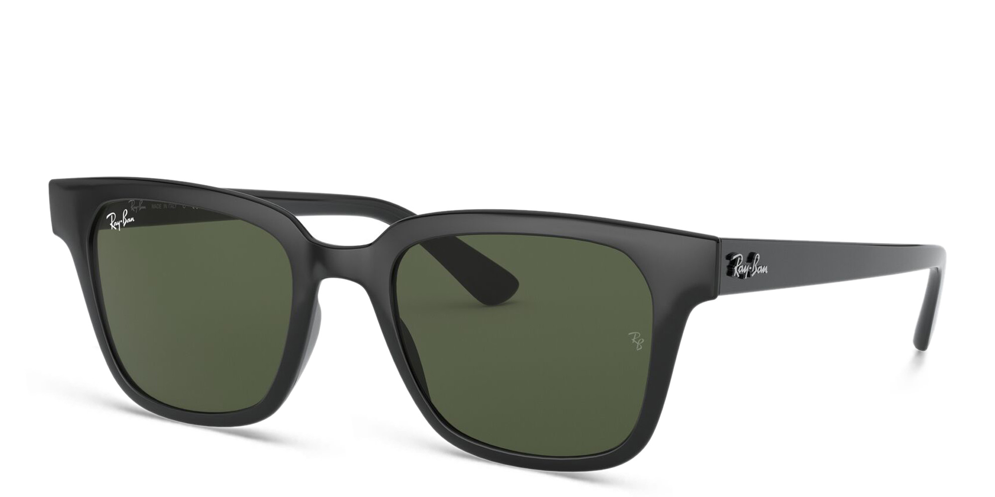 Ray-Ban Unisex Square Sunglasses in Black – Product Photo 2