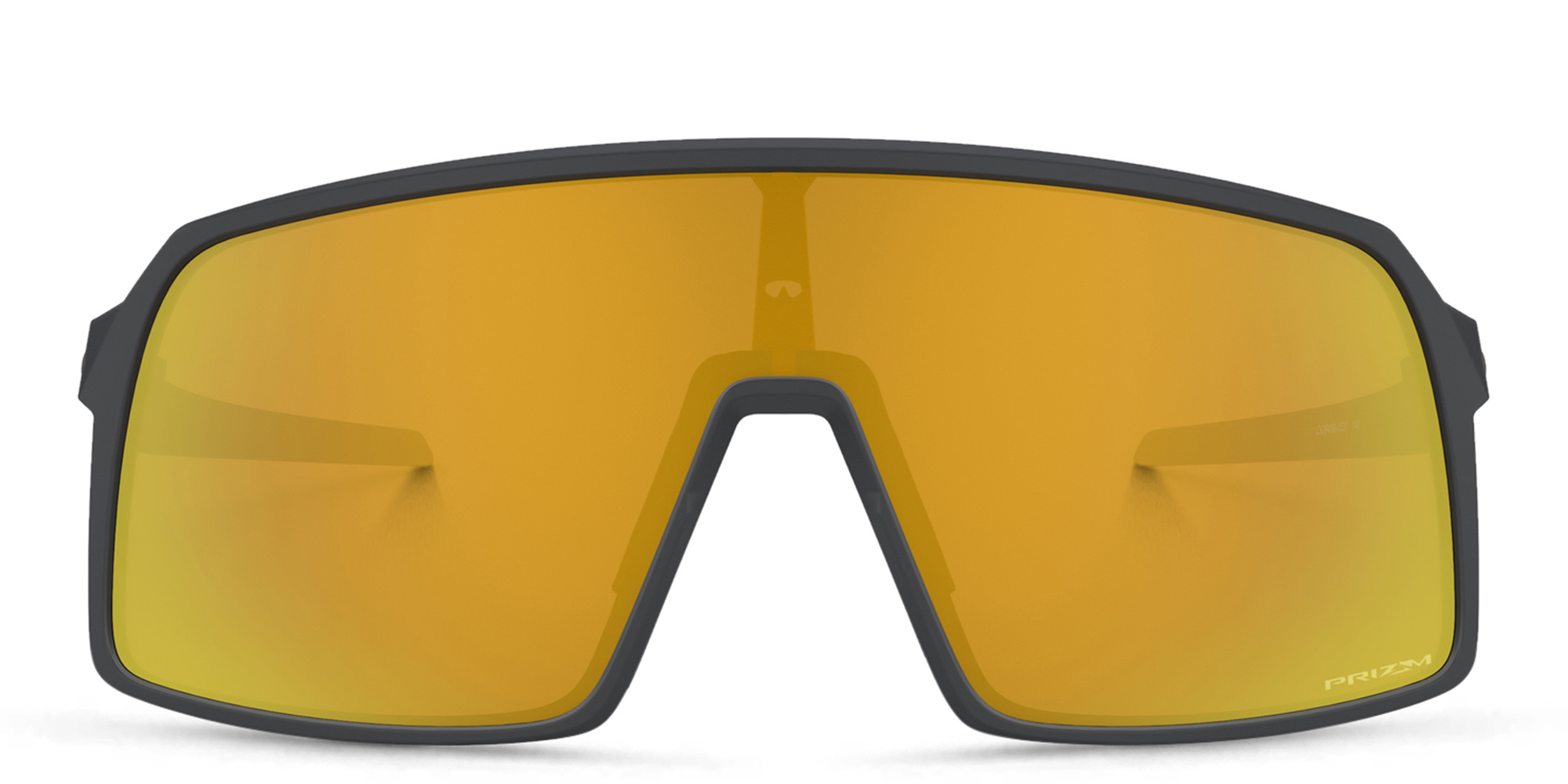 Shop Oakley Sutro Oversized Wide Mask Sunglasses in Matte Carbon online.
