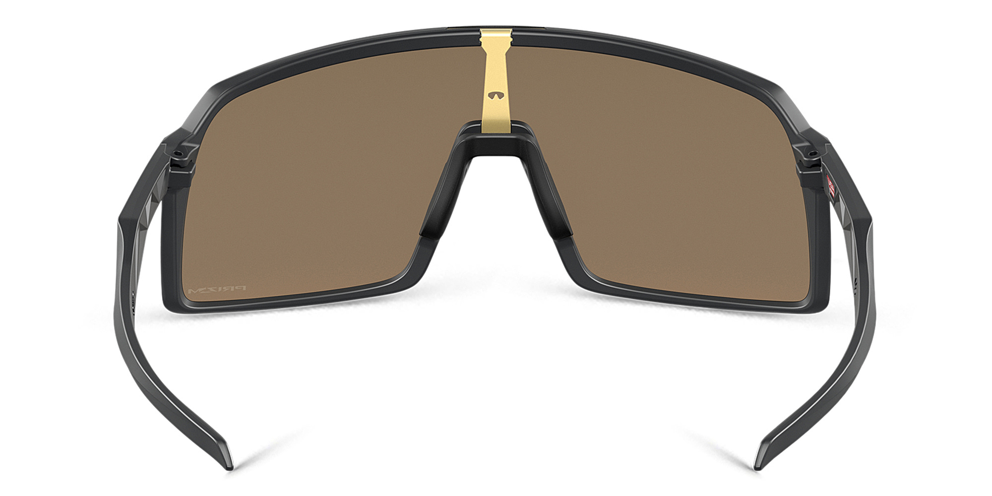 Shop Oakley Sutro Oversized Wide Mask Sunglasses in Matte Carbon online.