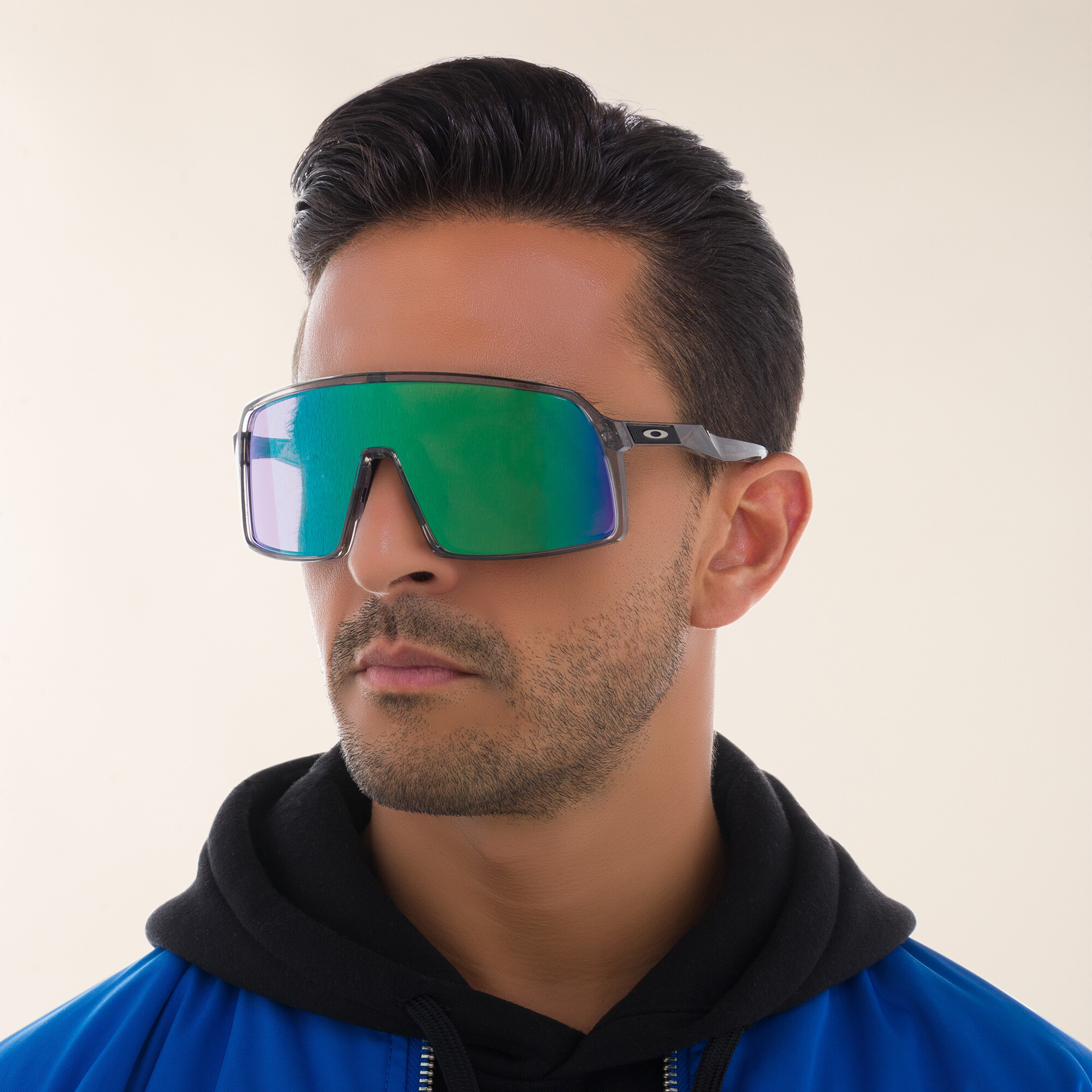 Oakley Sutro Mask Sunglasses in Grey Ink – Product Photo 6