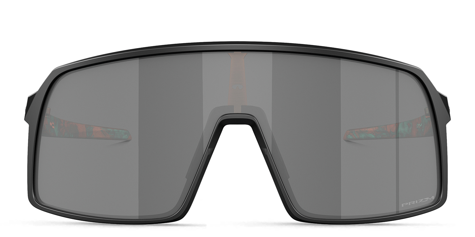 Oakley Sutro Oversized Mask Sunglasses in Matte Black – Product Photo 1