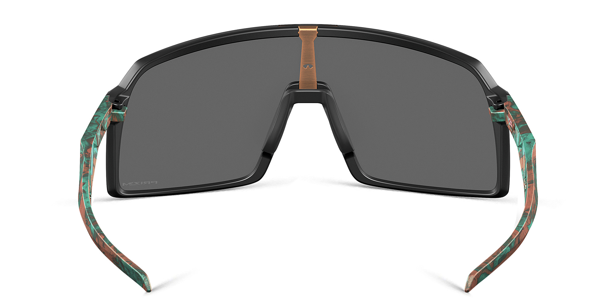 Oakley Sutro Oversized Mask Sunglasses in Matte Black – Product Photo 4