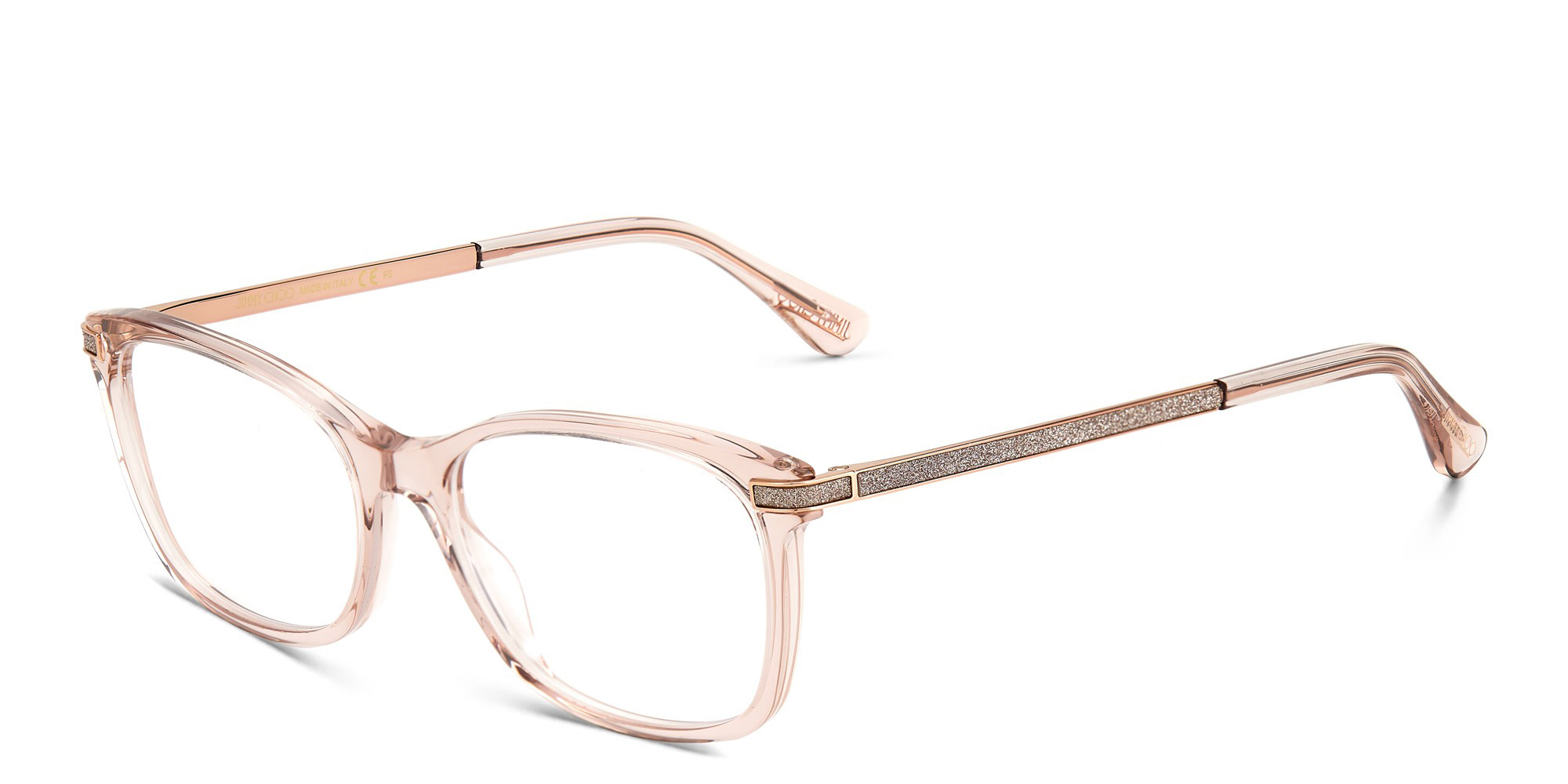 JIMMY CHOO Square Eyeglasses in Flashy – Product Photo 2