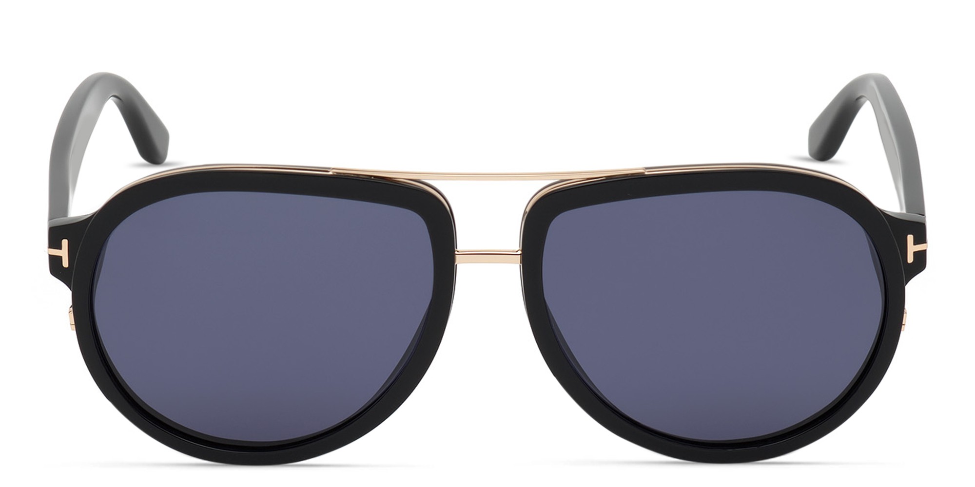 TOM FORD Aviator Sunglasses in Shiny Black – Product Photo 1
