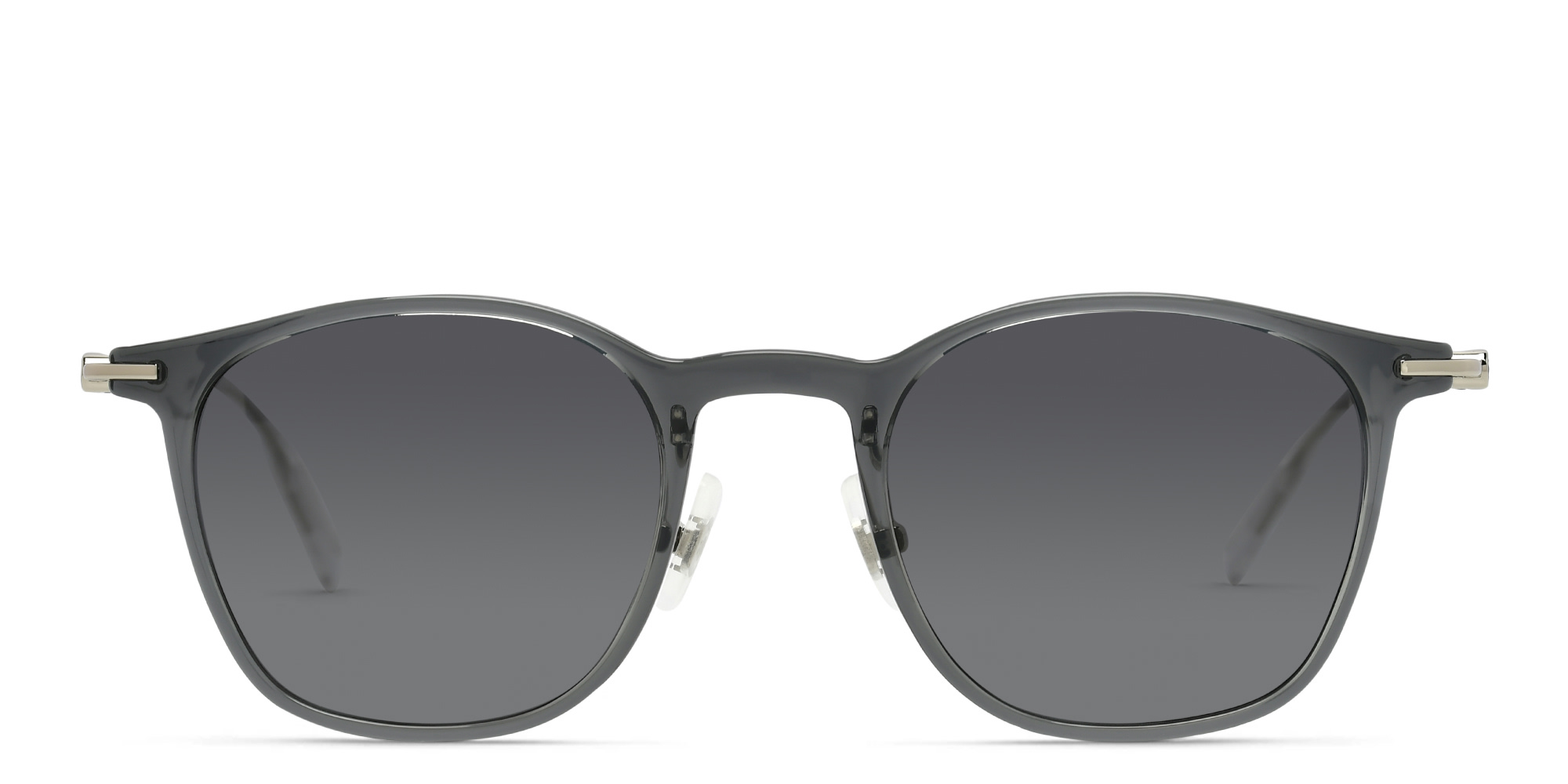 نظارة شمسية بإطار بانتوس من مونت بلانك بلون فضي - صورة المنتج 1