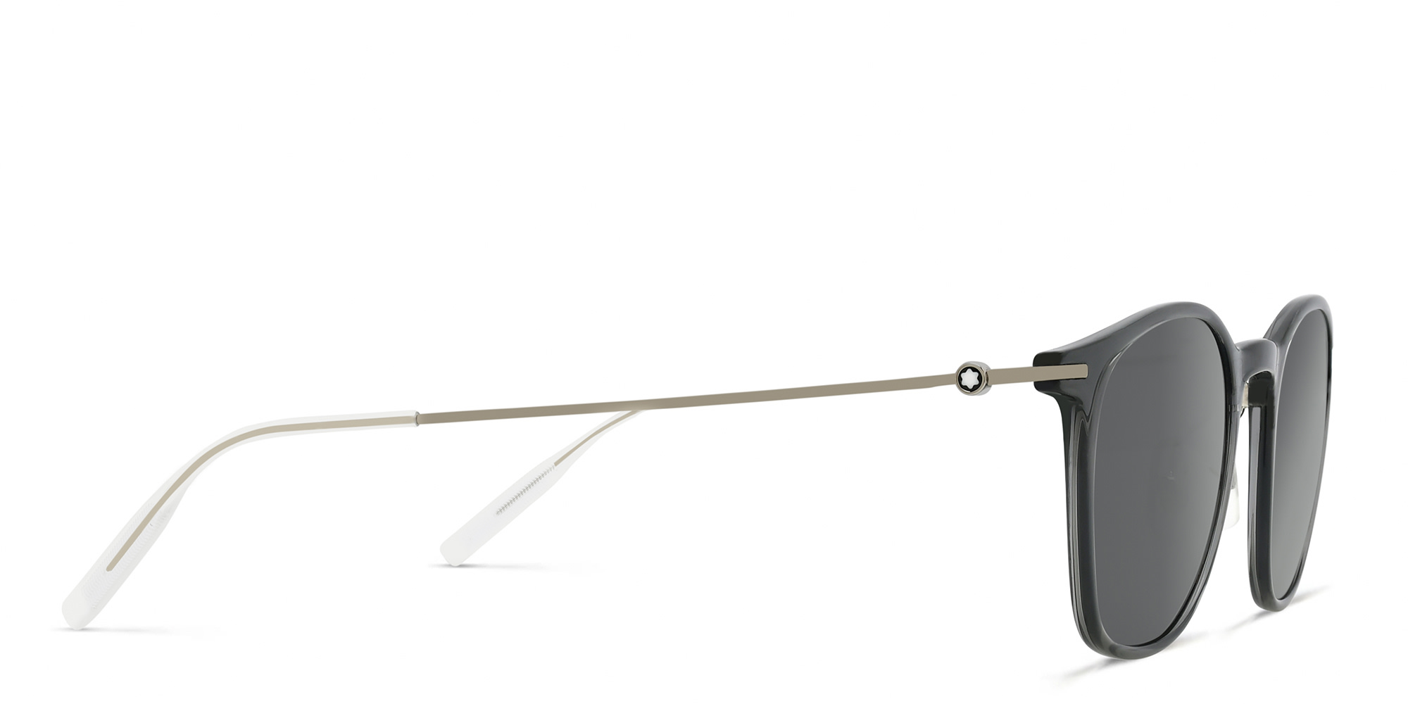 MONTBLANC Panthos Sunglasses in Silver – Product Photo 3