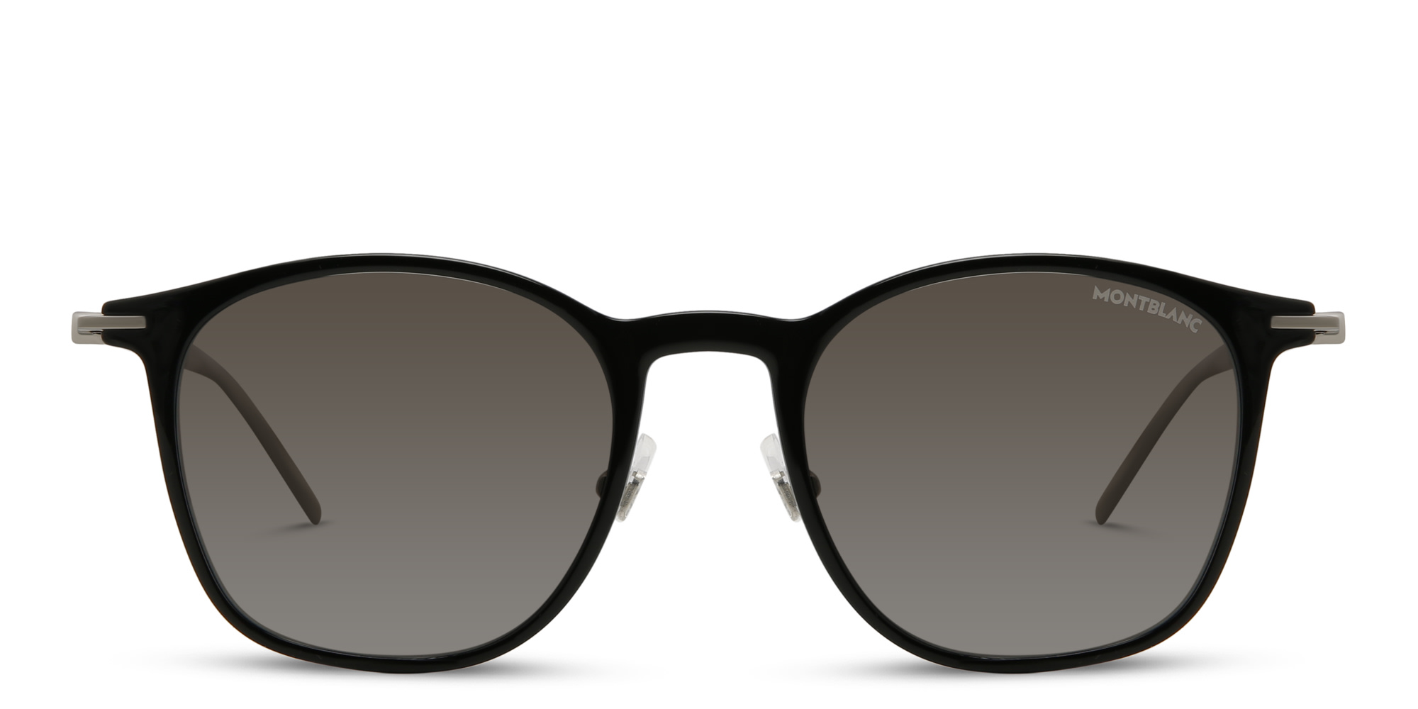 Shop MONTBLANC Panthos Sunglasses in Black online.