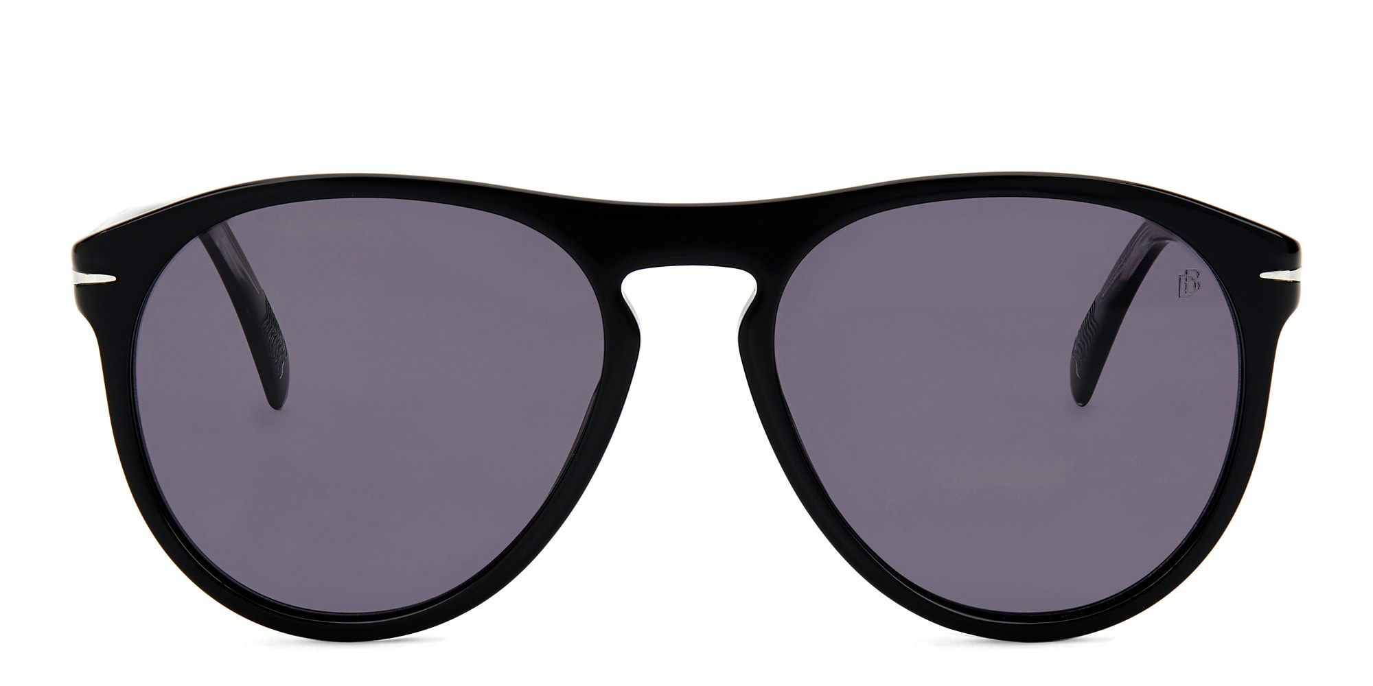 DAVID BECKHAM Aviator Sunglasses in Black – Product Photo 1