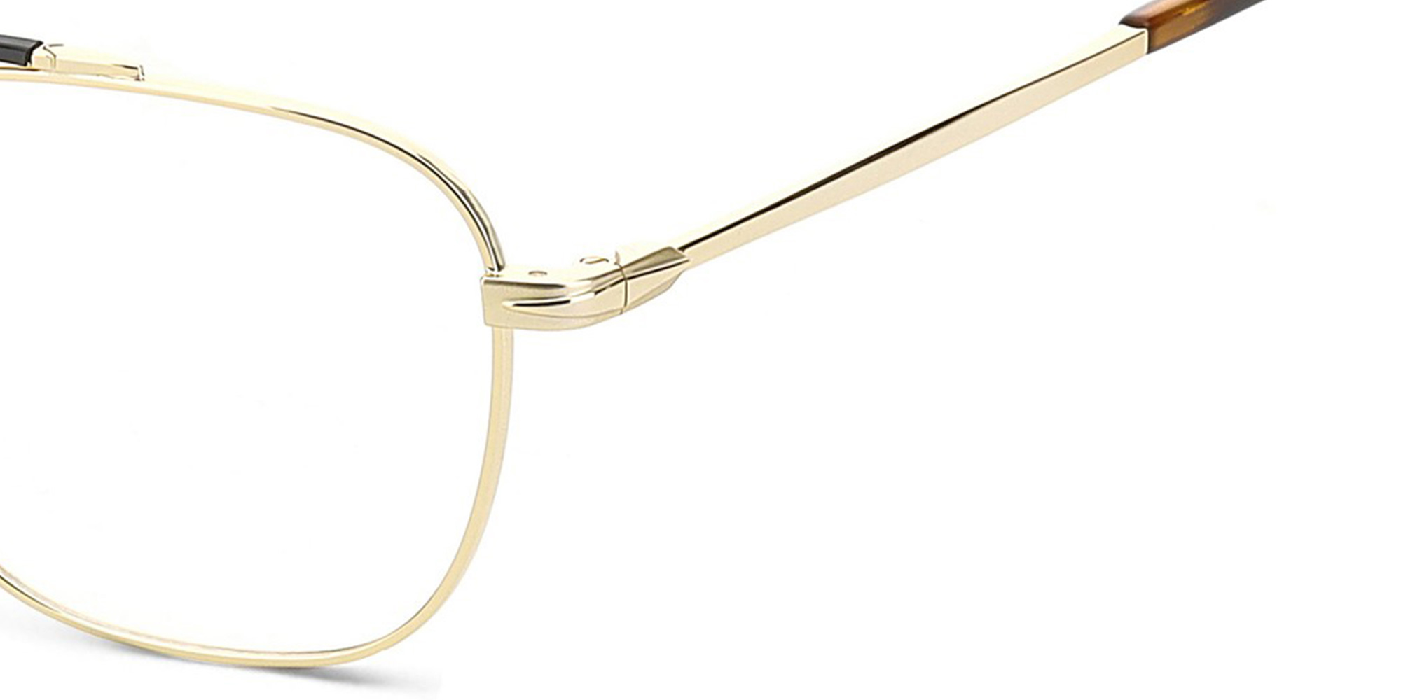 نظارة طبية مربعة من ديفيد بيكهام بلون ذهبي - صورة المنتج 3