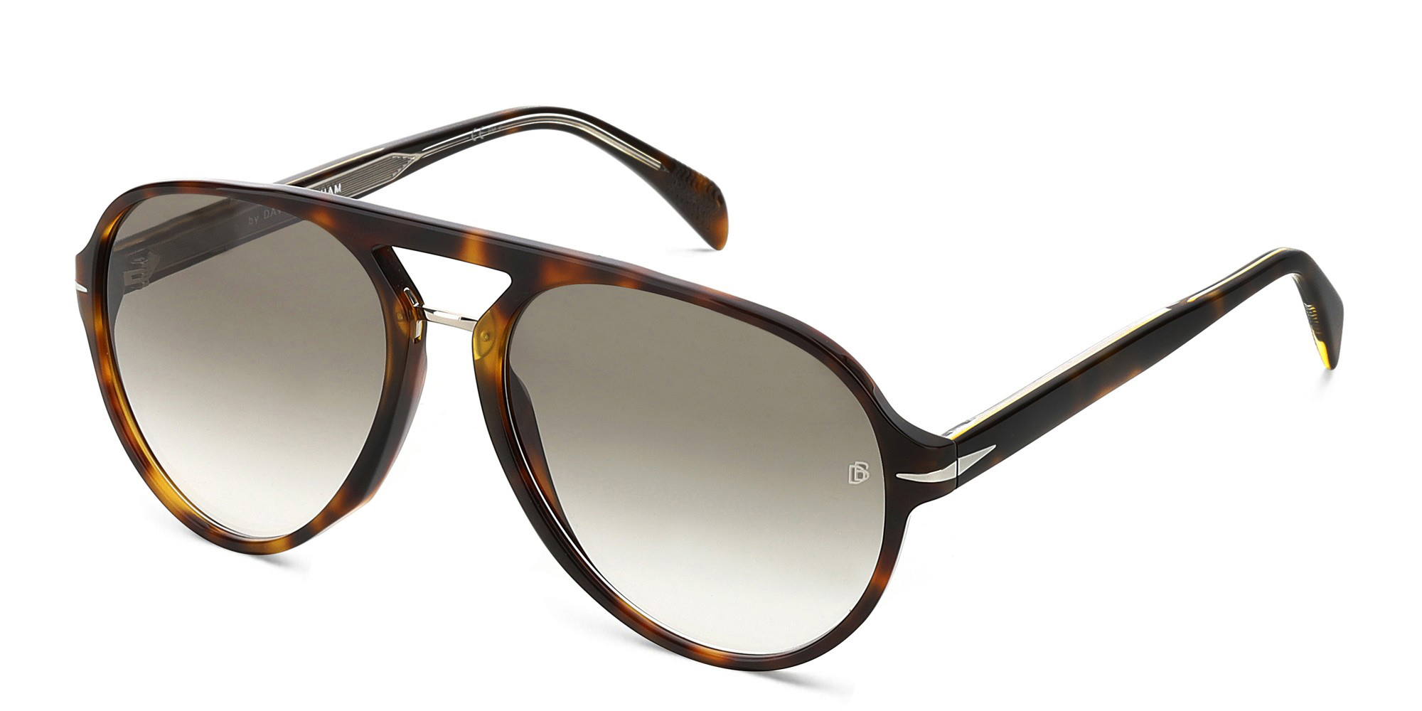 نظارة شمسية أفياتور من ديفيد بيكهام بلون مموه - صورة المنتج 2