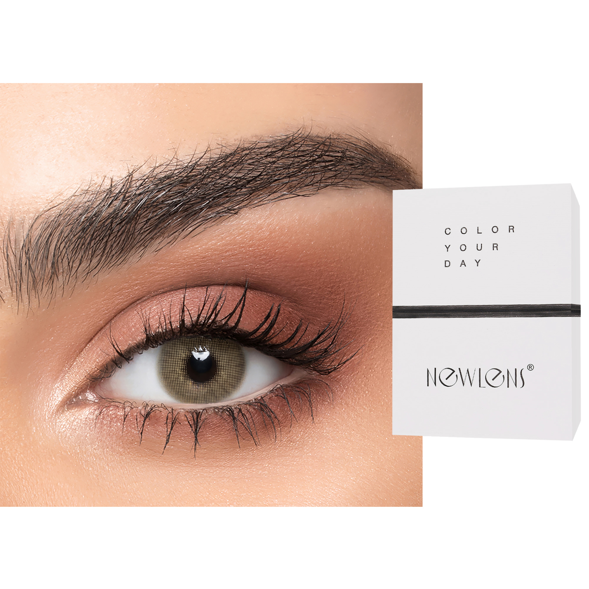 Shop NEWLENS Monthly Color Contact Lenses - Sunset online.