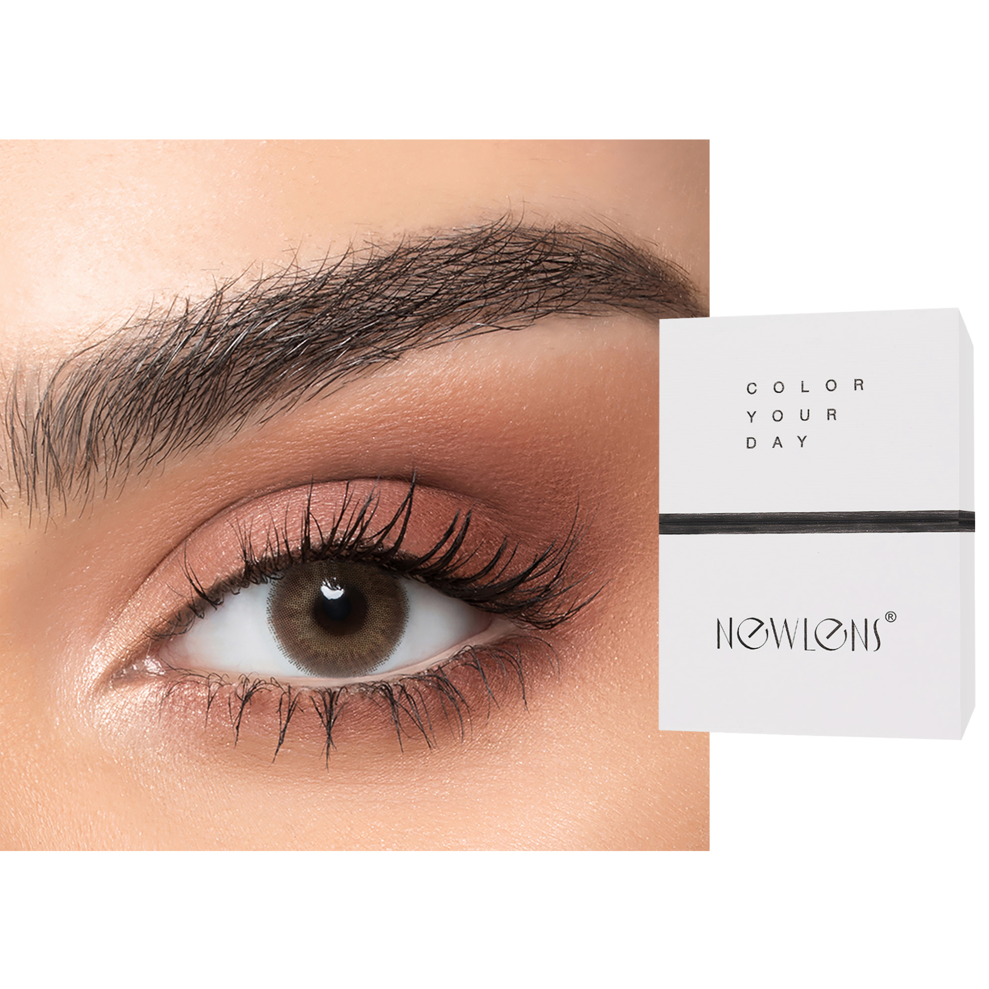 Shop NEWLENS Monthly Color Contact Lenses - Copper online.