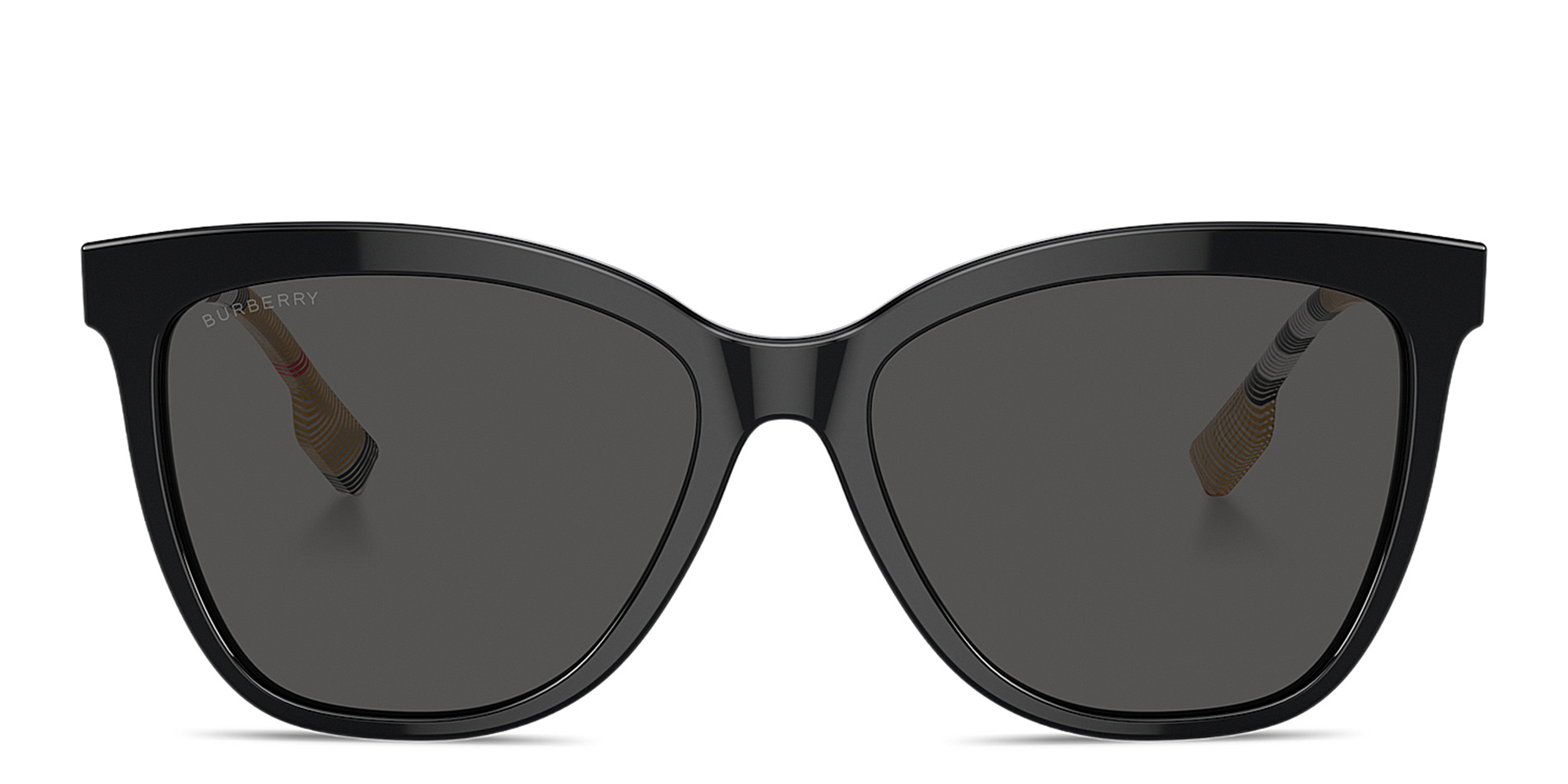 BURBERRY Clare Square Sunglasses in Black – Product Photo 1