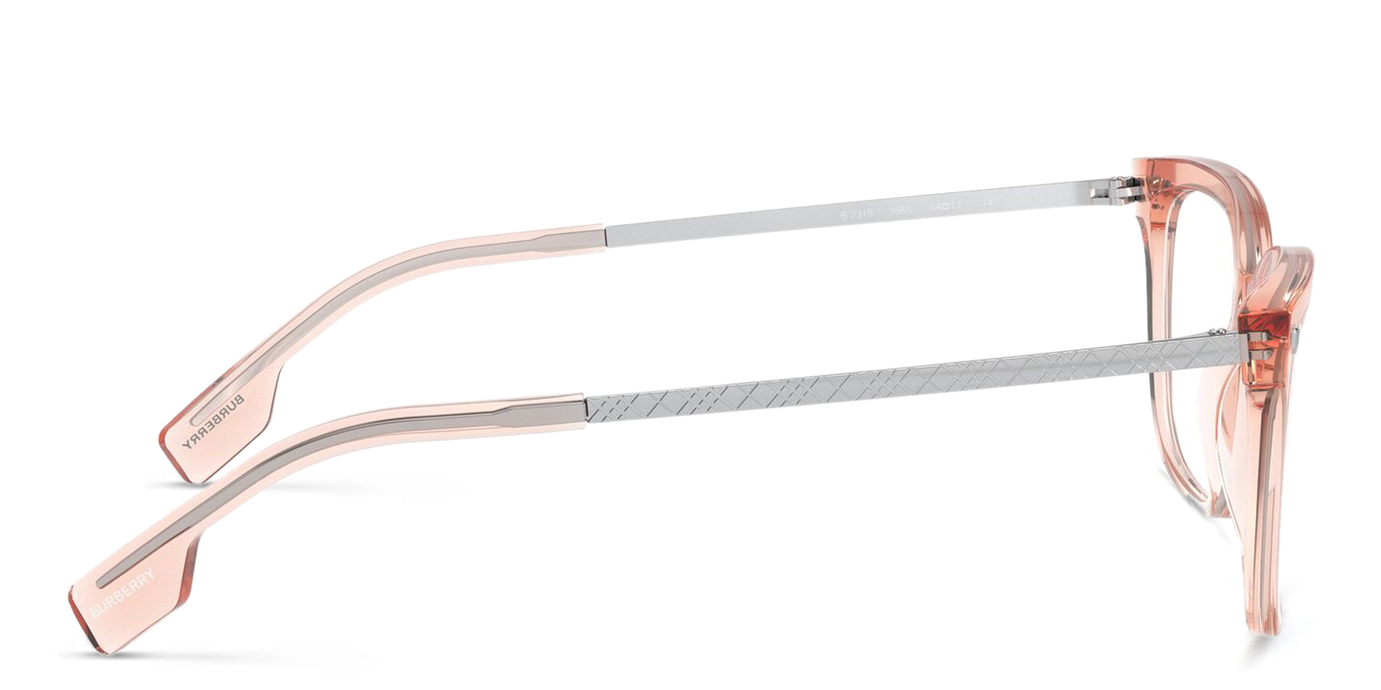 نظارة طبية مستطيلة من بربري بلون زهري - صورة المنتج 3