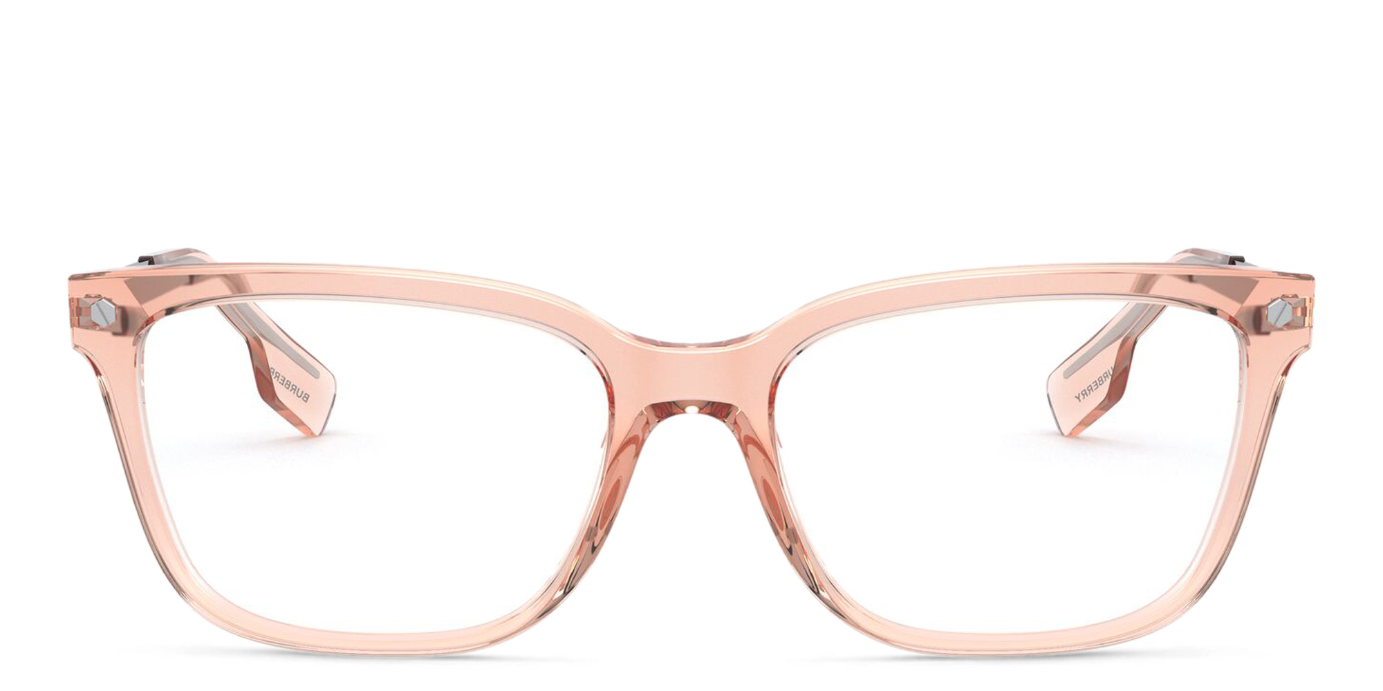 BURBERRY Rectangle Eyeglasses in Pink – Product Photo 1
