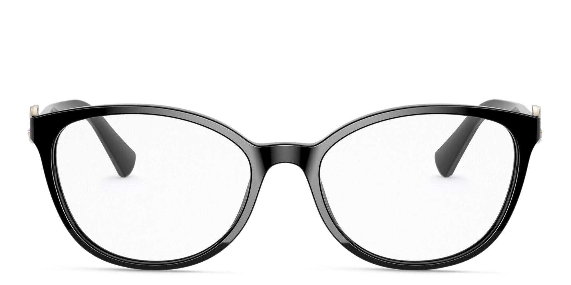 نظارة طبية دائرية من بولغري بلون أسود - صورة المنتج 1