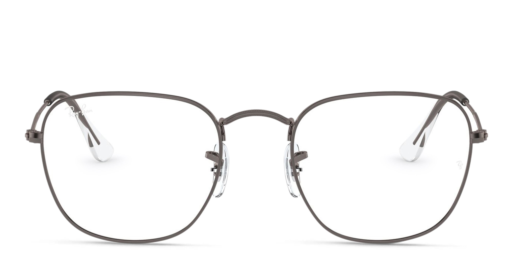 Ray-Ban Frank Unisex Square Eyeglasses in Gunmetal – Product Photo 1