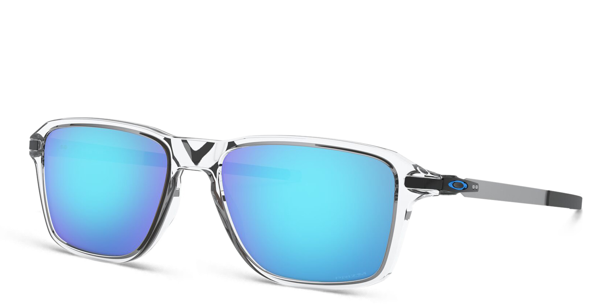 Oakley WHEEL HOUSE Square Sunglasses in Clear – Product Photo 2