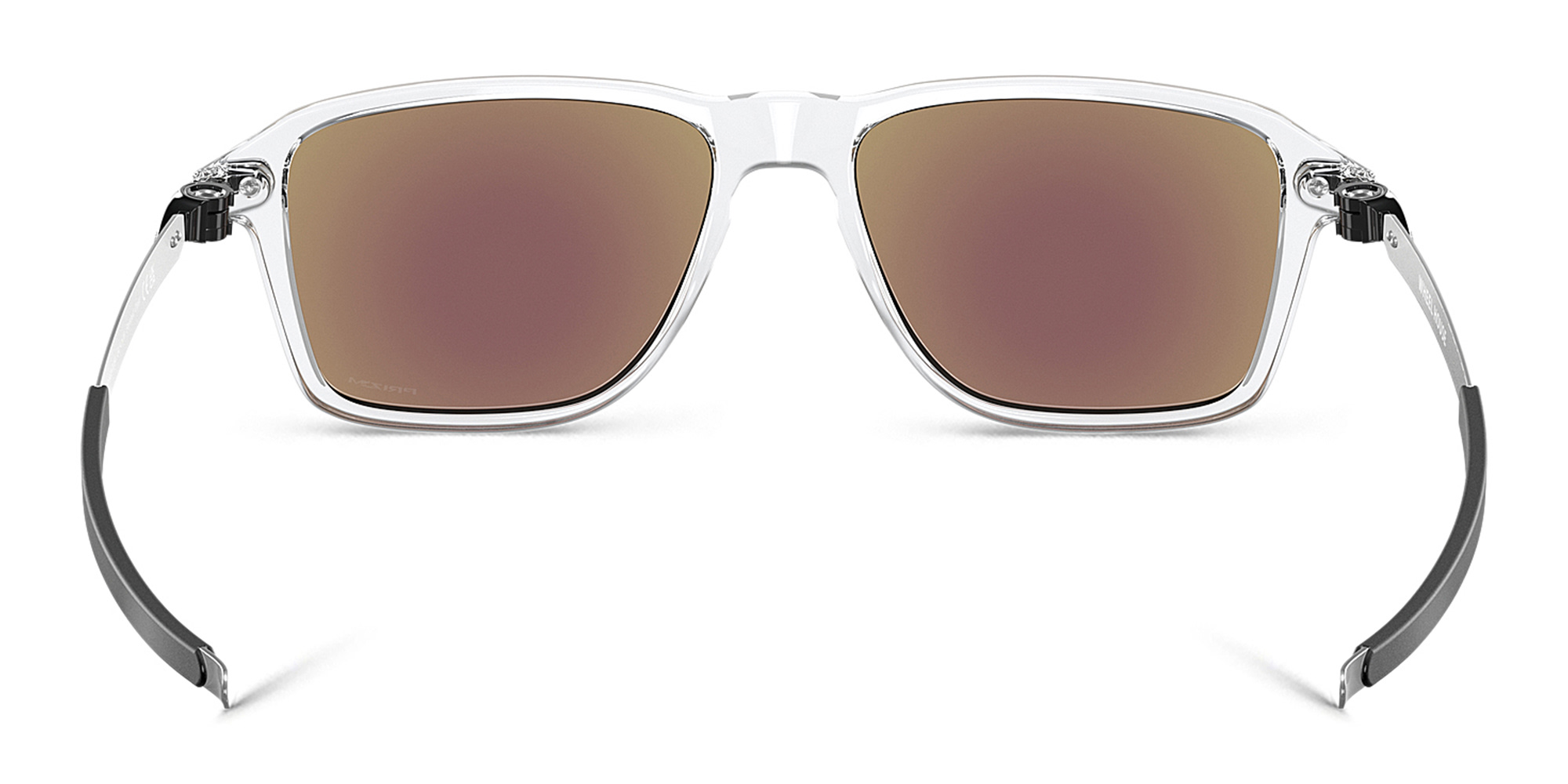 Oakley WHEEL HOUSE Square Sunglasses in Clear – Product Photo 4
