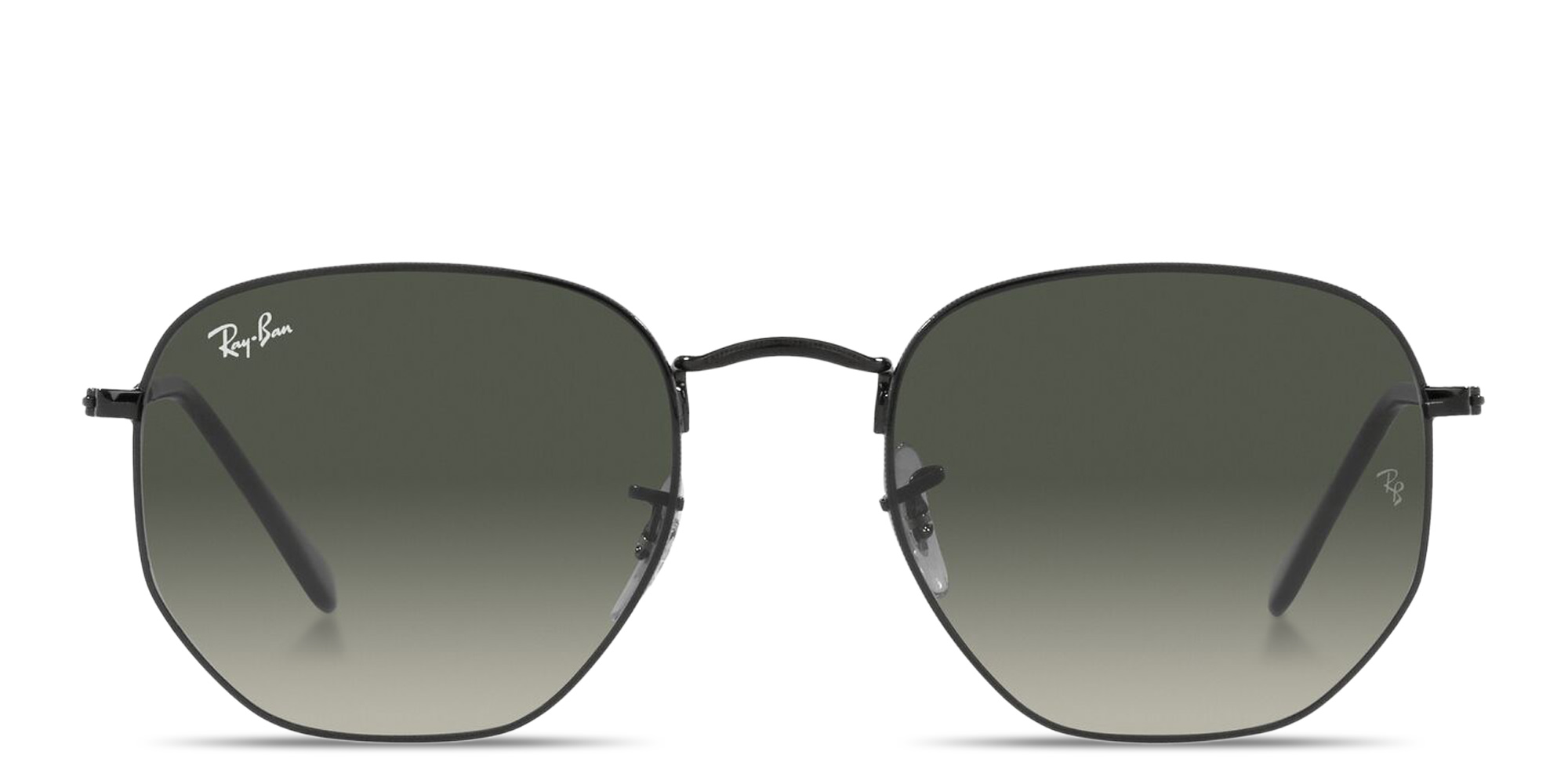 Ray-Ban Hexagonal Unisex Sunglasses in Black – Product Photo 1