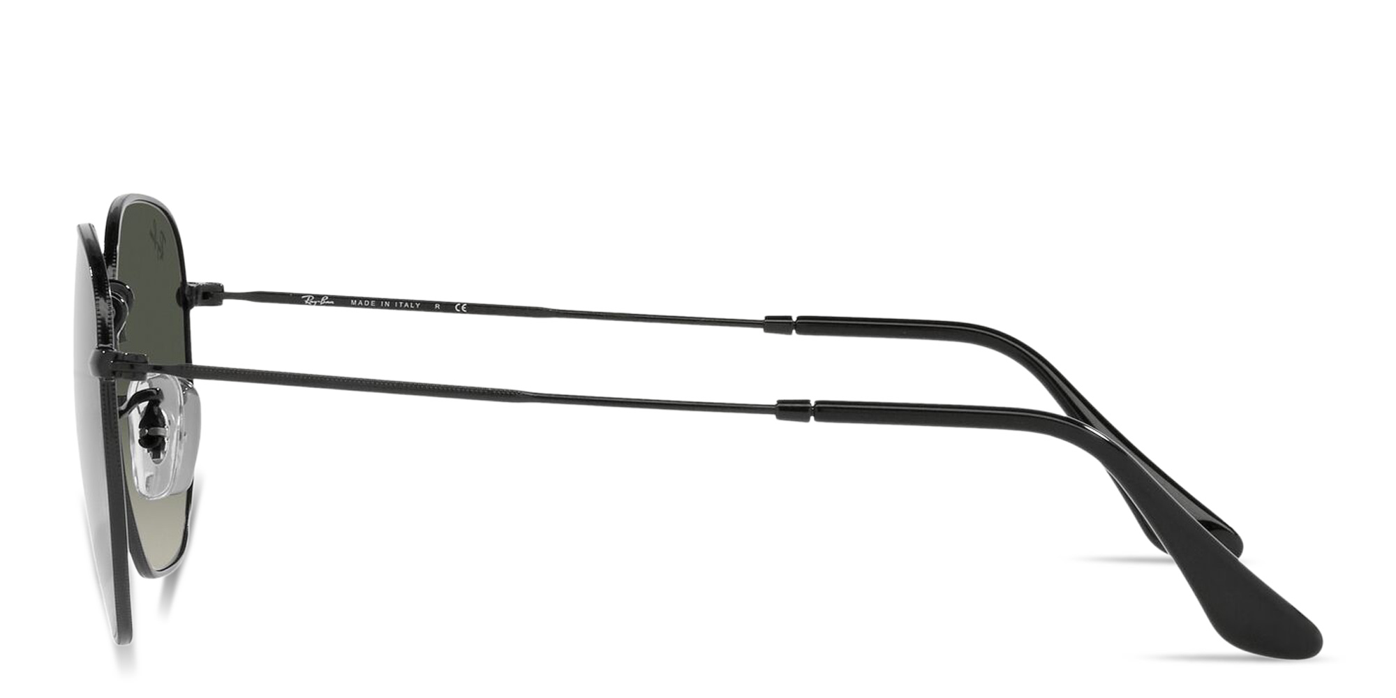 Ray-Ban Hexagonal Unisex Sunglasses in Black – Product Photo 3