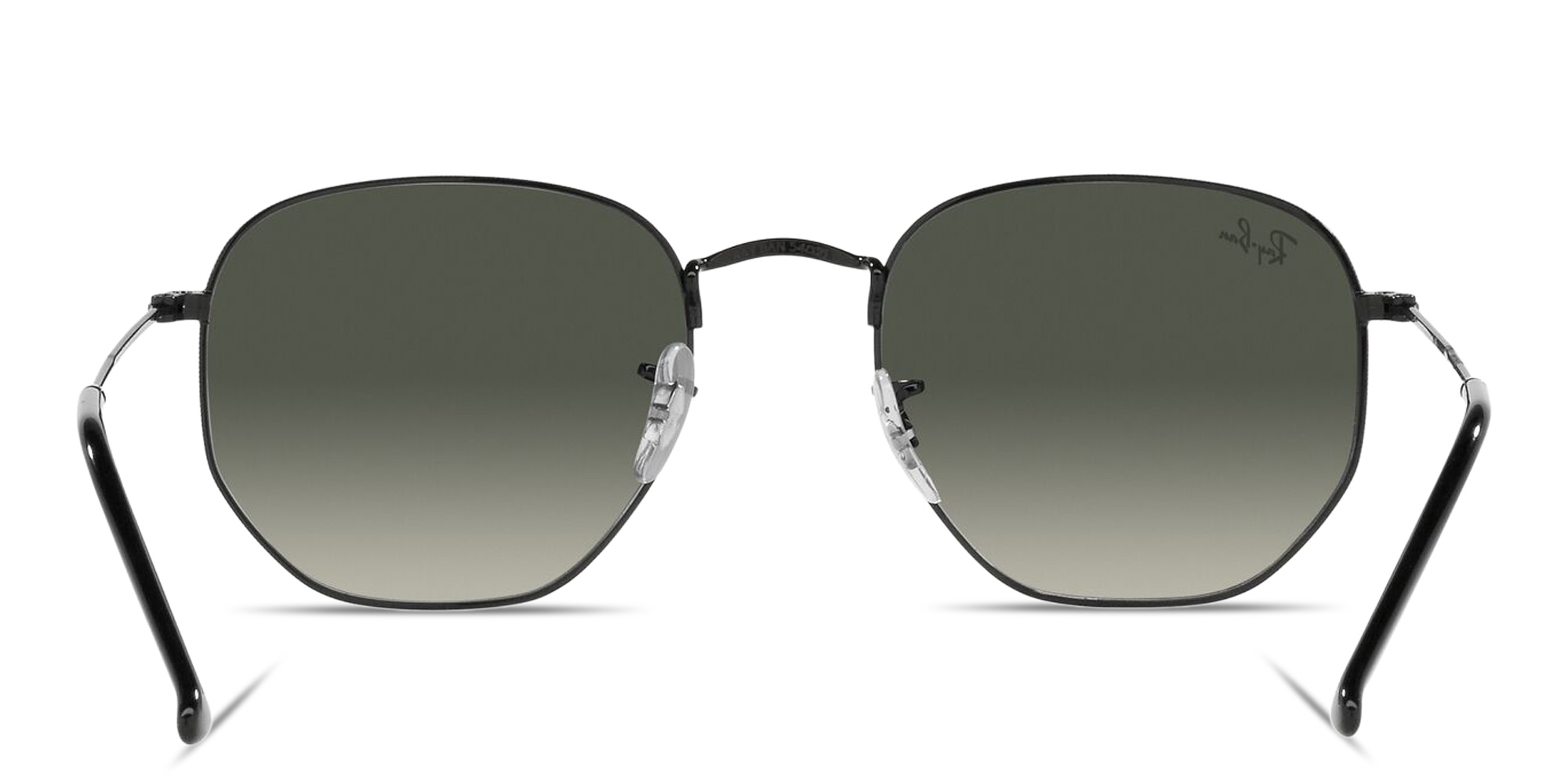 Ray-Ban Hexagonal Unisex Sunglasses in Black – Product Photo 4