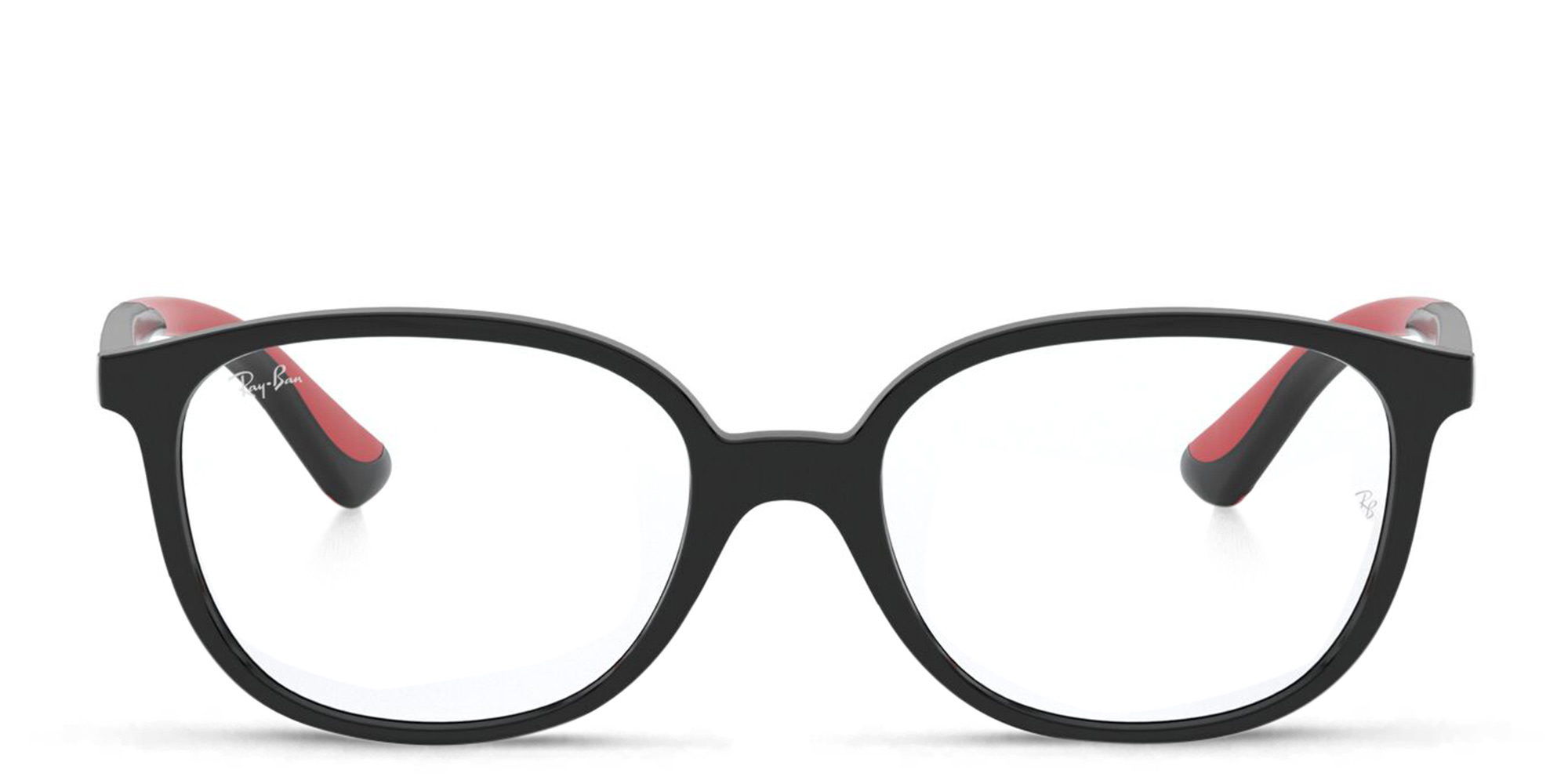 Ray-Ban Junior Kids Square Eyeglasses in Black – Product Photo 1