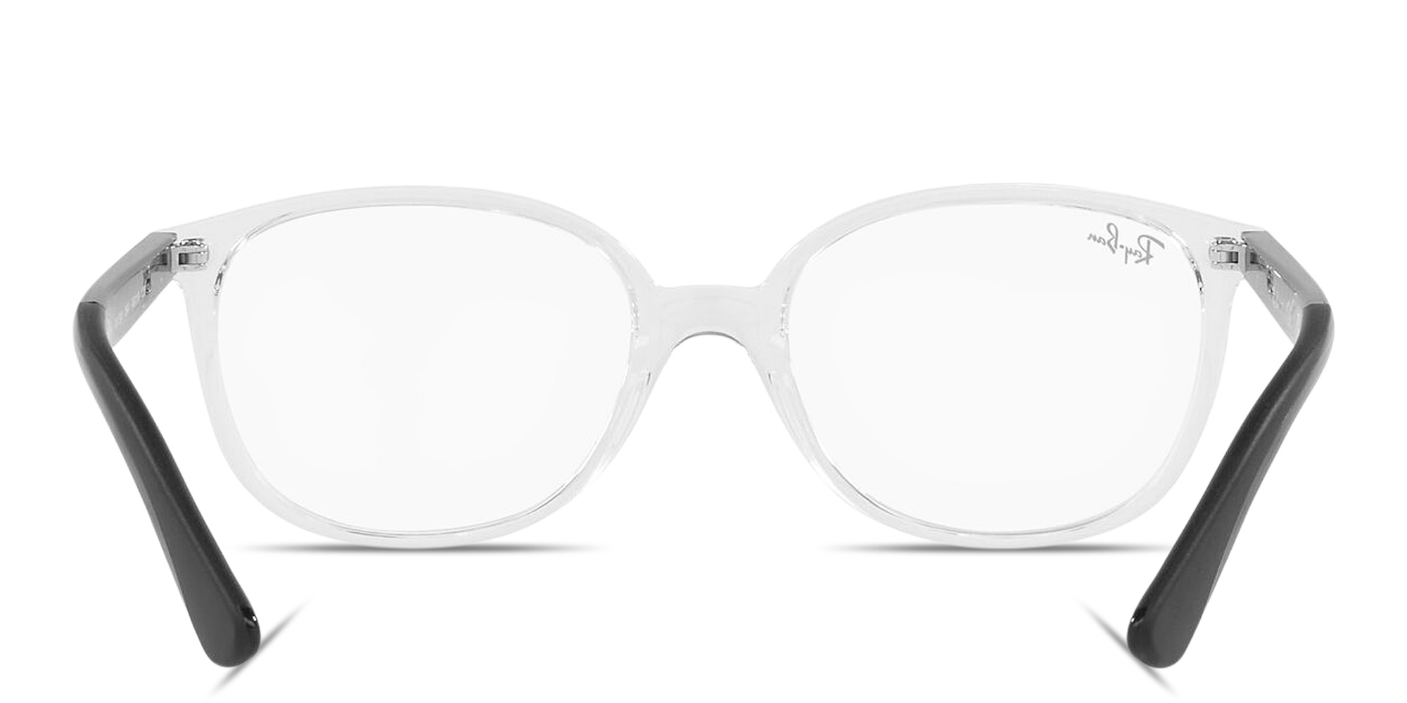 Shop Ray-Ban Junior Optics Kids Square Eyeglasses in Transparent online.
