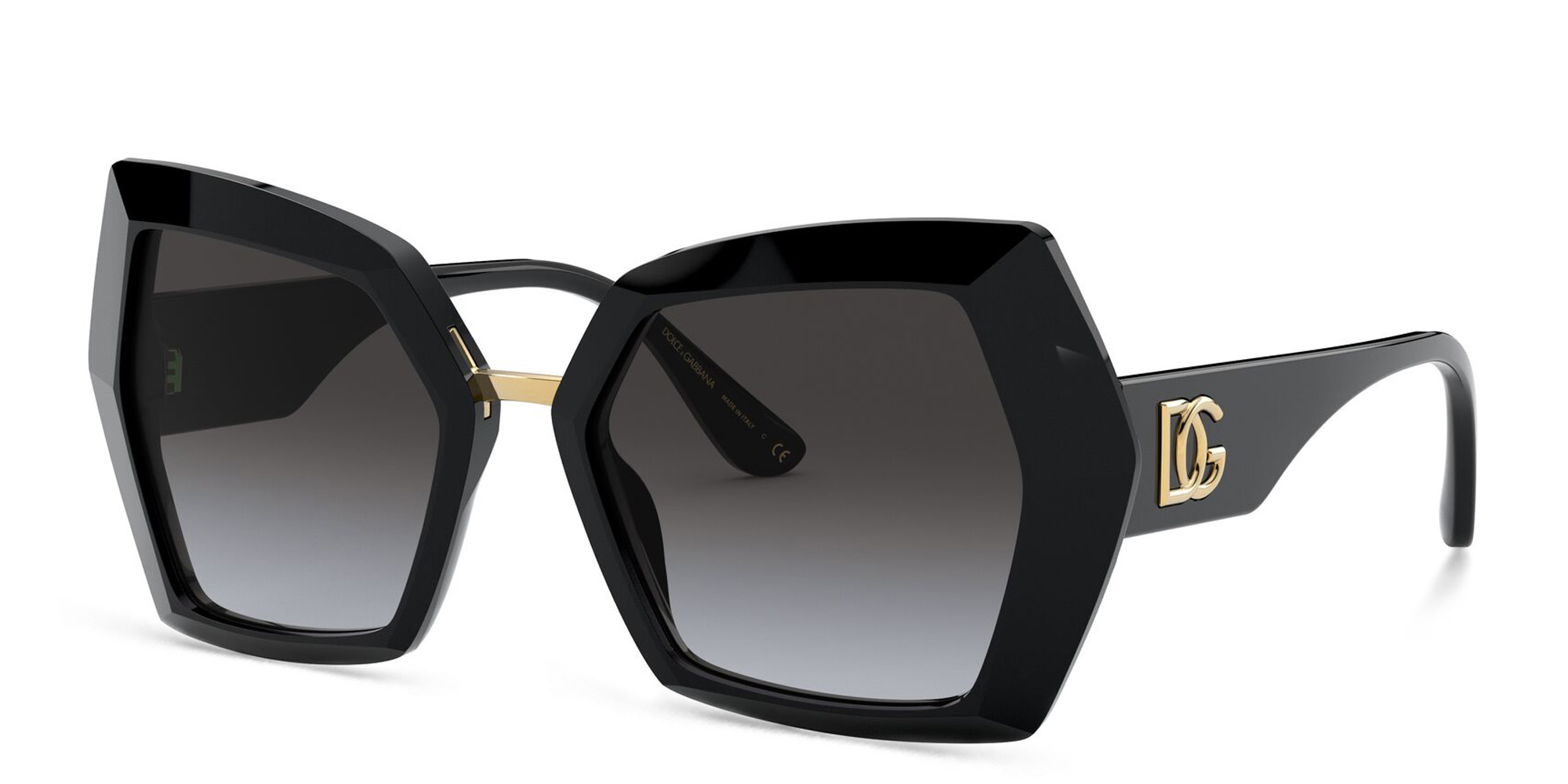 Dolce & Gabbana Butterfly Sunglasses in Black – Product Photo 2