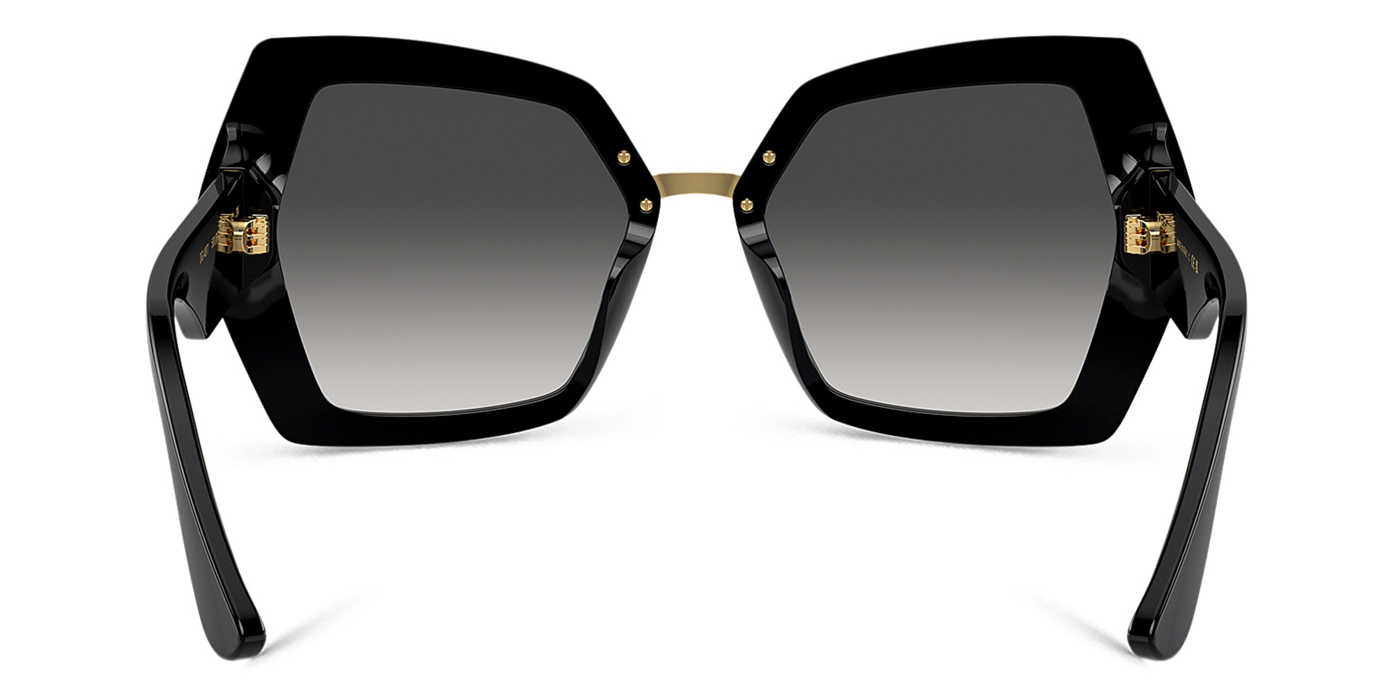 Dolce & Gabbana Butterfly Sunglasses in Black – Product Photo 4